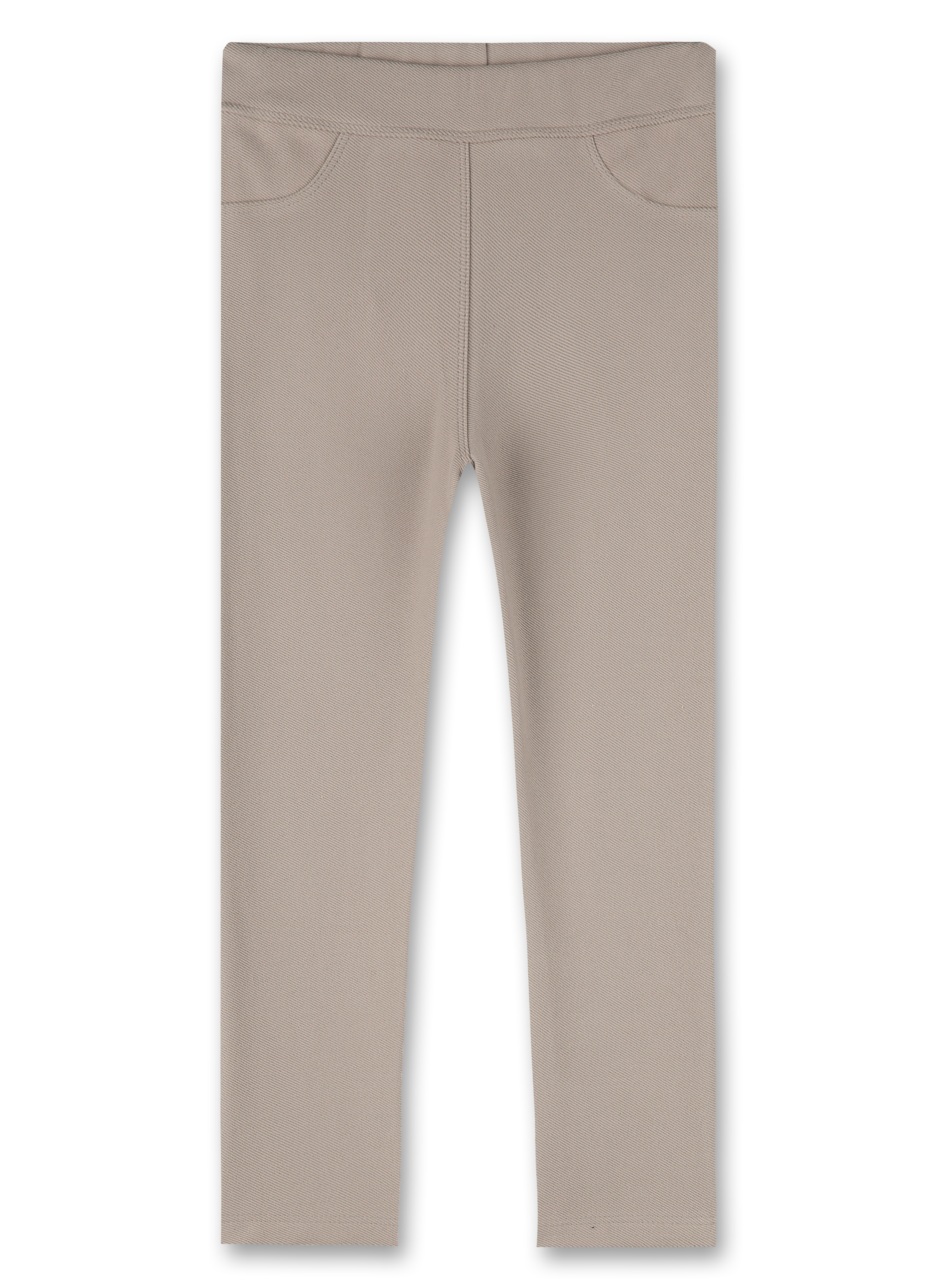 Mädchen-Jeggings Beige