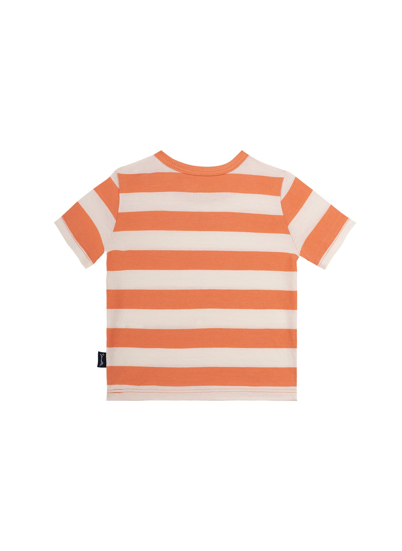 Jungen T-Shirt Orange Ringel Green Friends