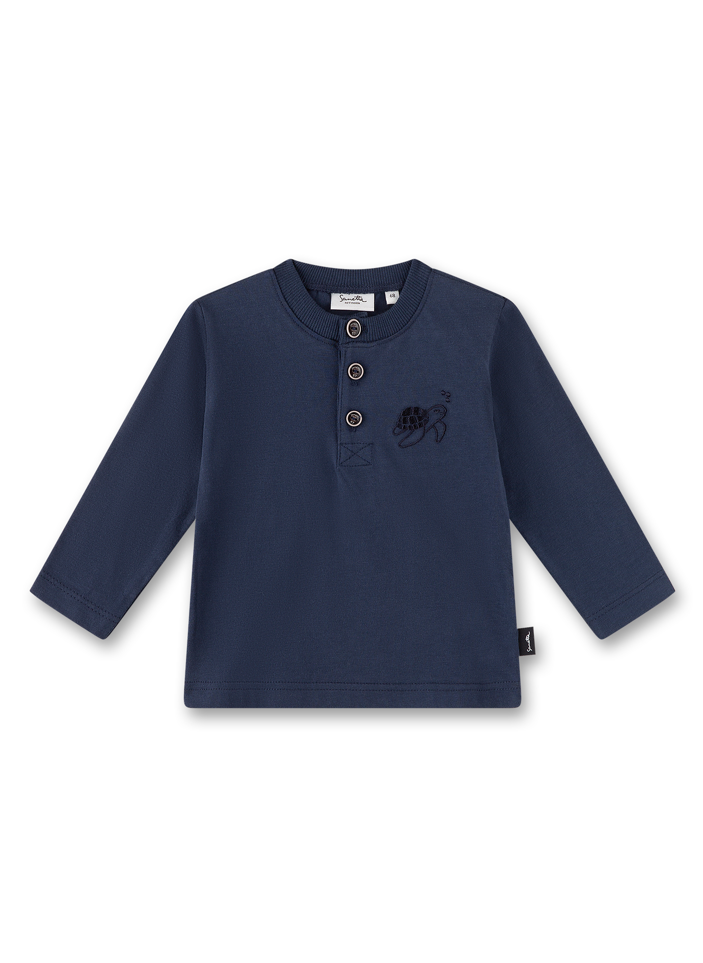 Jungen-Langarmshirt Blau