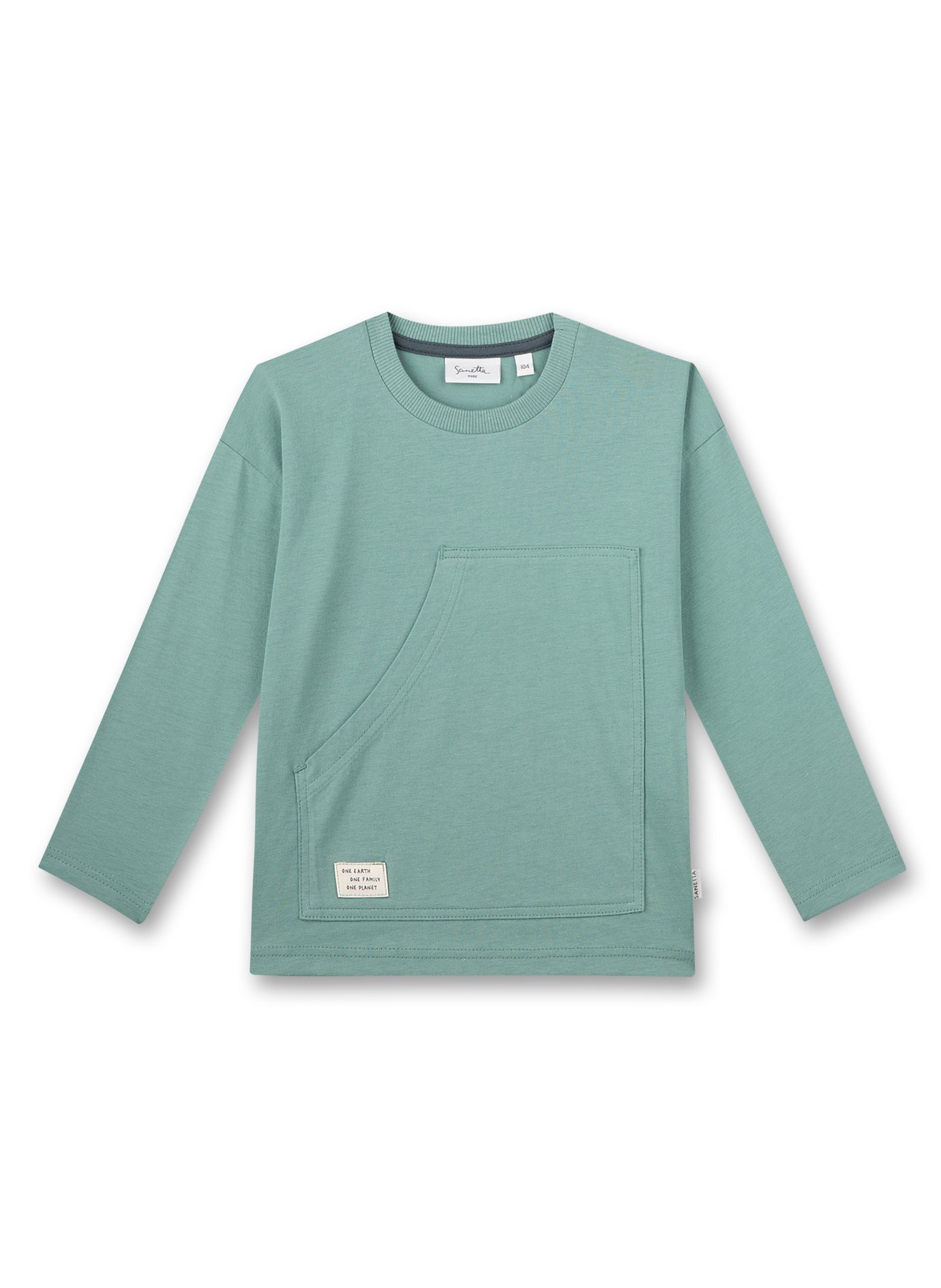 Jungen-Langarmshirt Blau