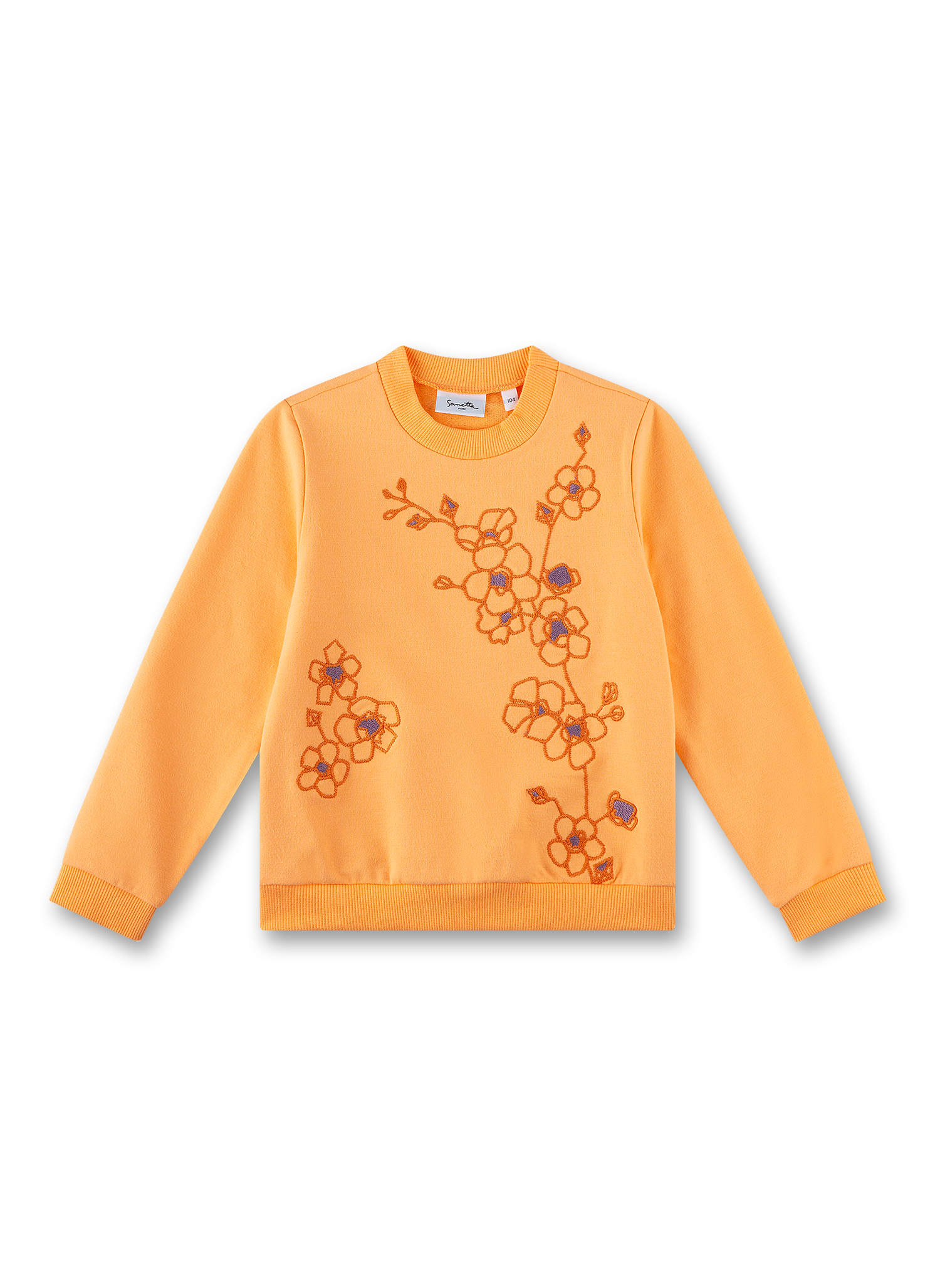 Mädchen-Sweatshirt Orange