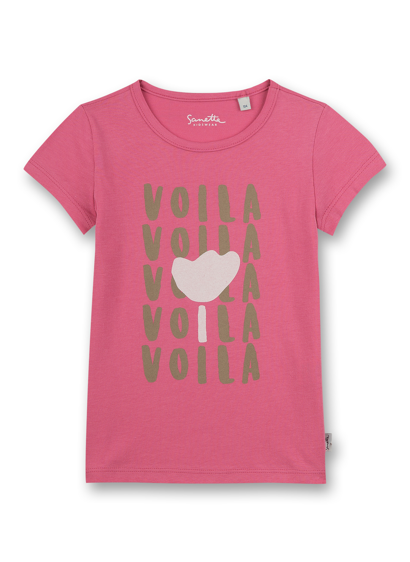 Sanetta Mädchen T-Shirt – Lässig Mit Schaf-Print, Aus Bio-Baumwolle, Für Coole Kids