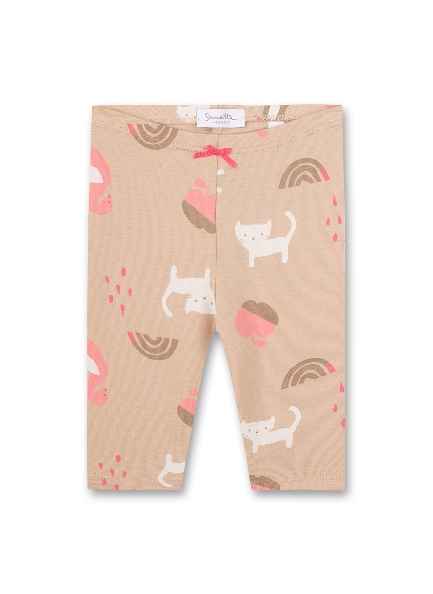 Mädchen-Leggings Beige