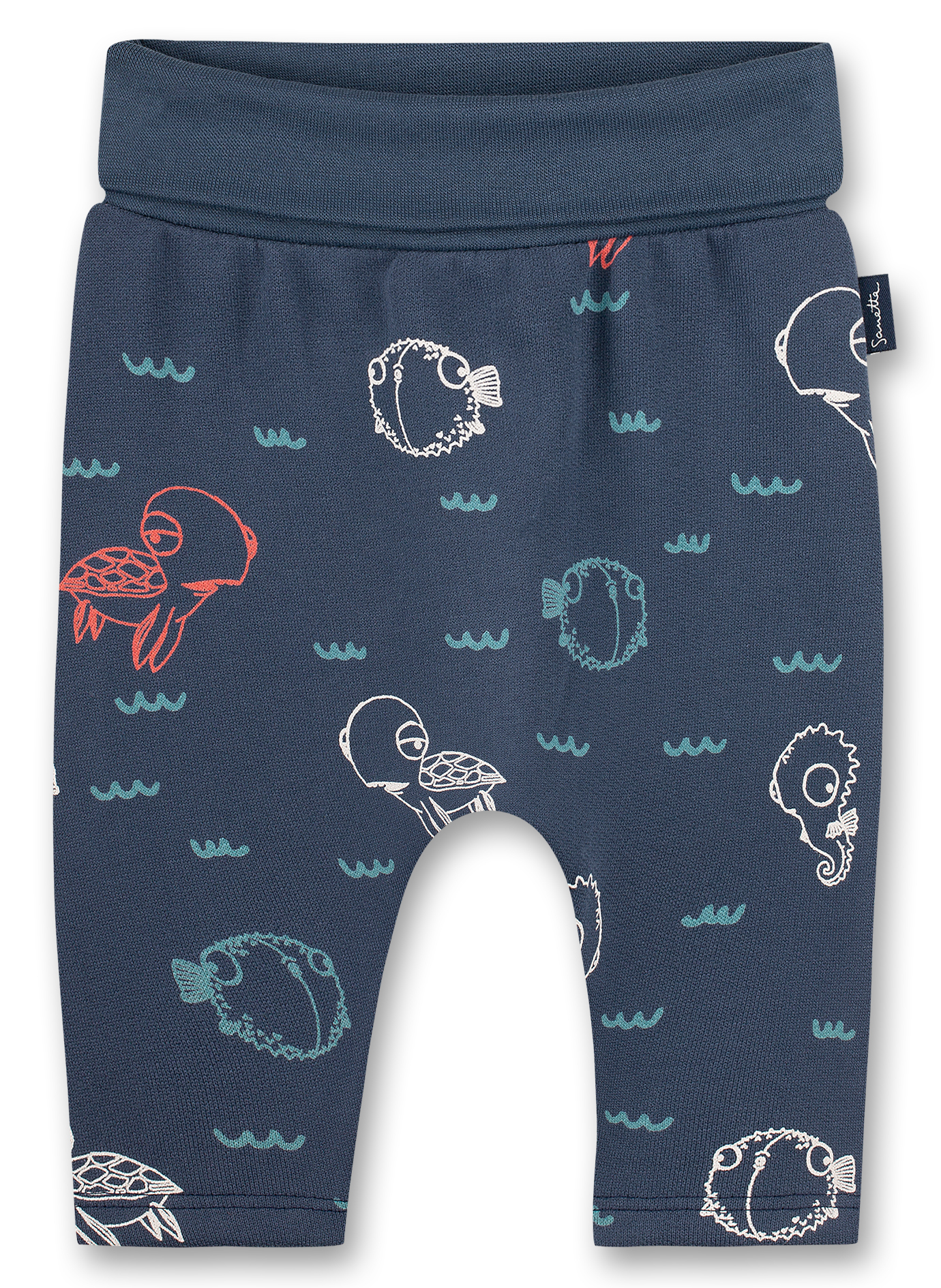 Jungen-Sweathose Dunkelblau Ocean Friends