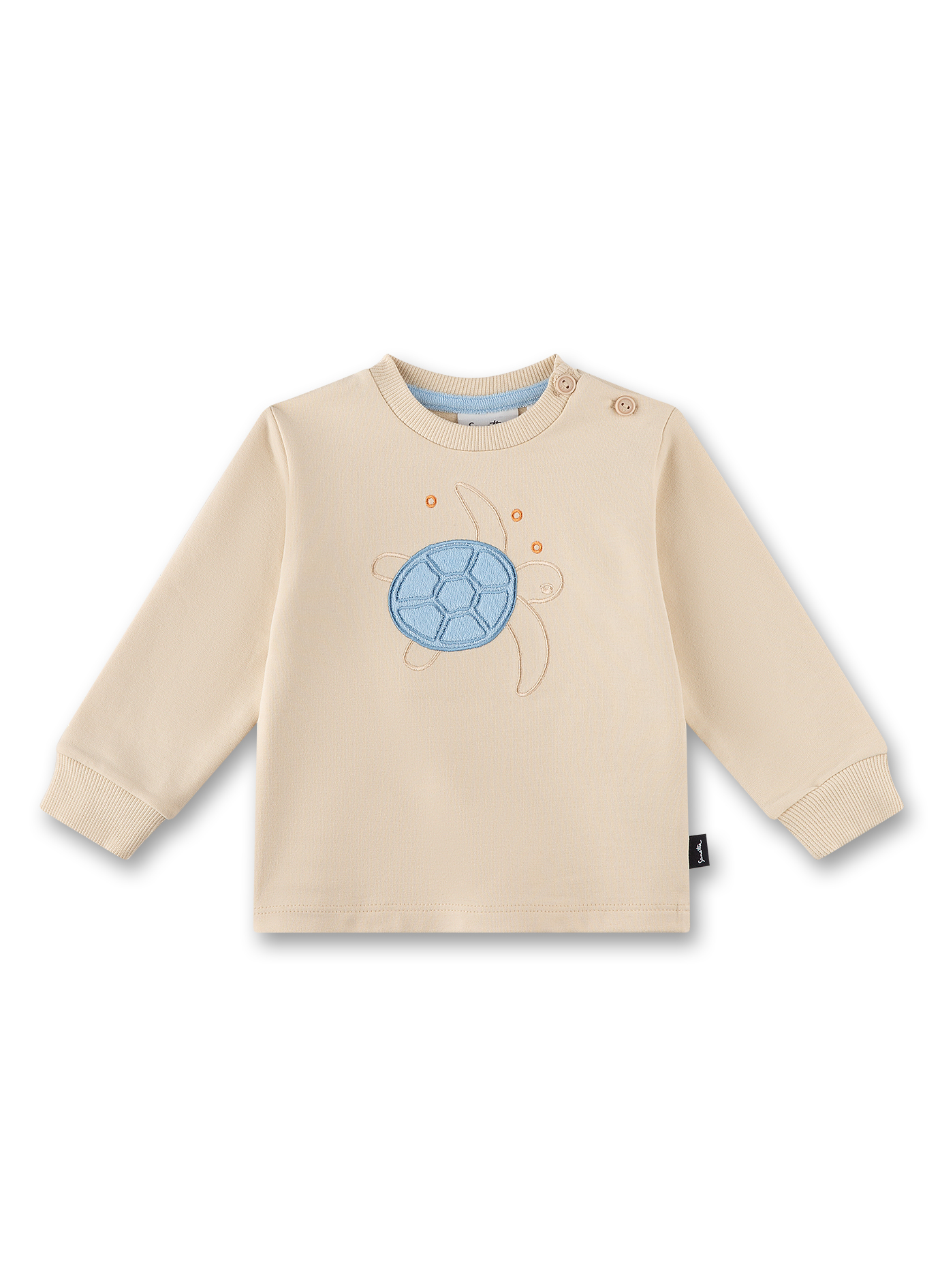 Jungen-Sweatshirt beige