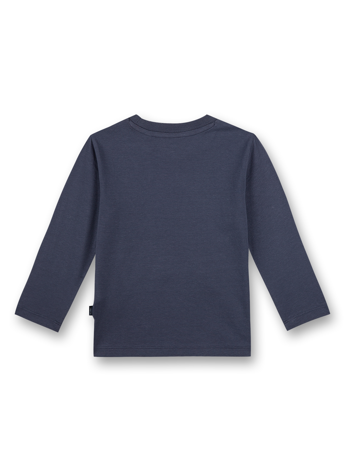 Jungen-Shirt langarm Dunkelblau Air Space