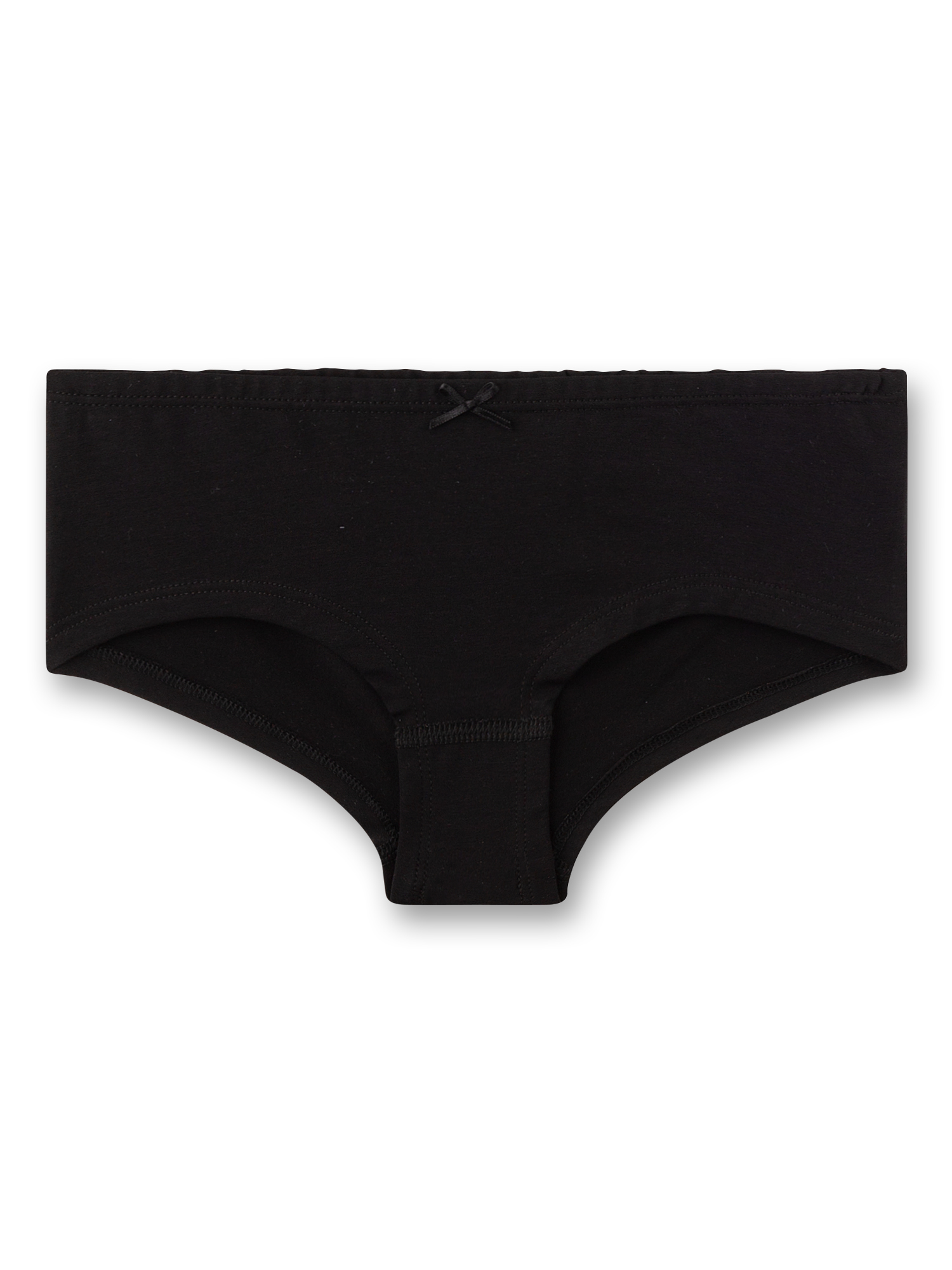 Unterwäsche, Höschen, Schwarz, Bootyshorts, Baumwolle