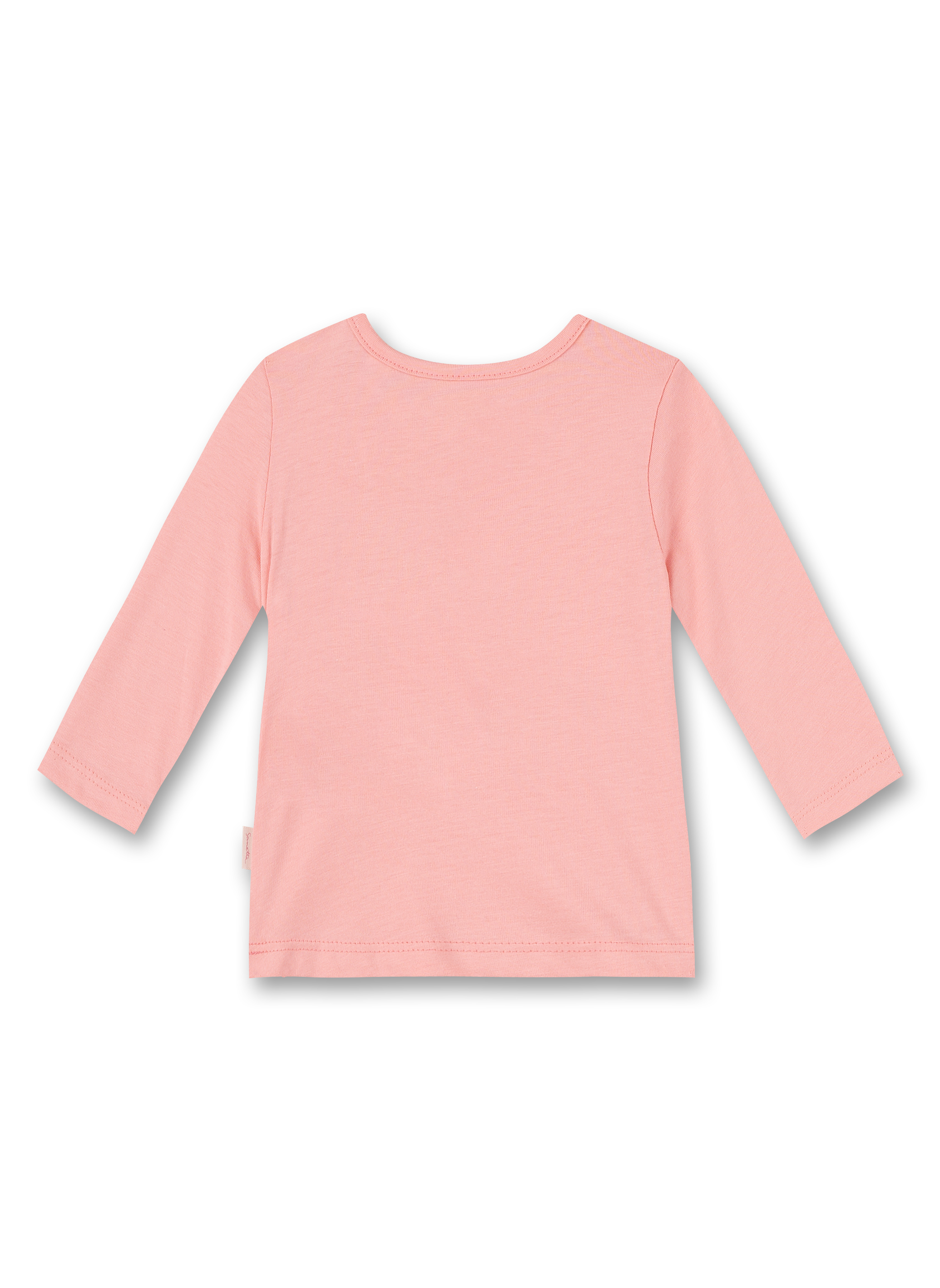 Mädchen-Shirt langarm Rosa