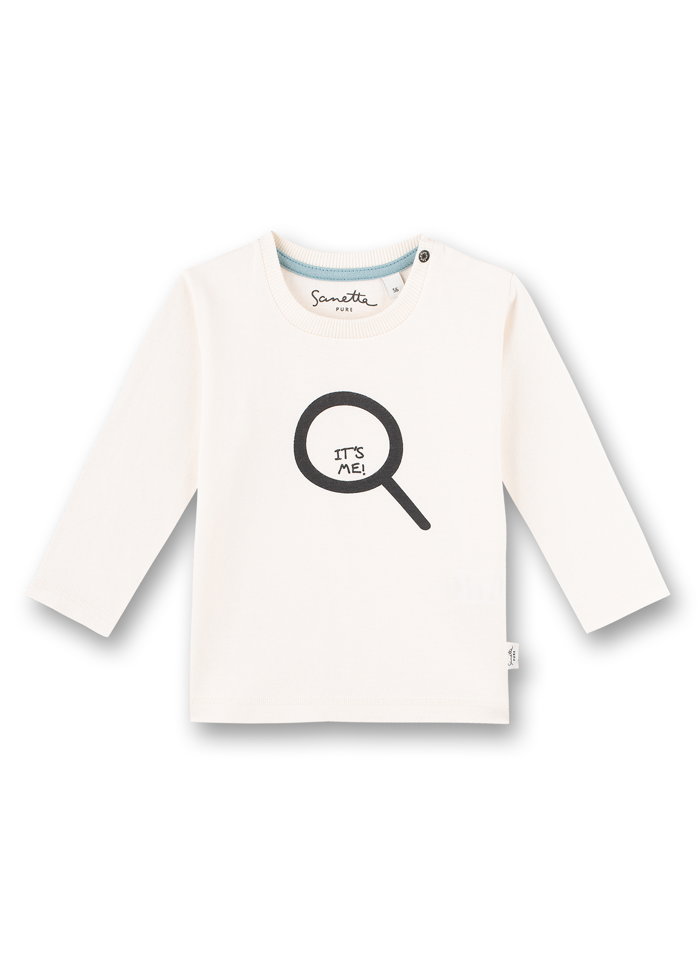 Jungen-Shirt langarm Weiß