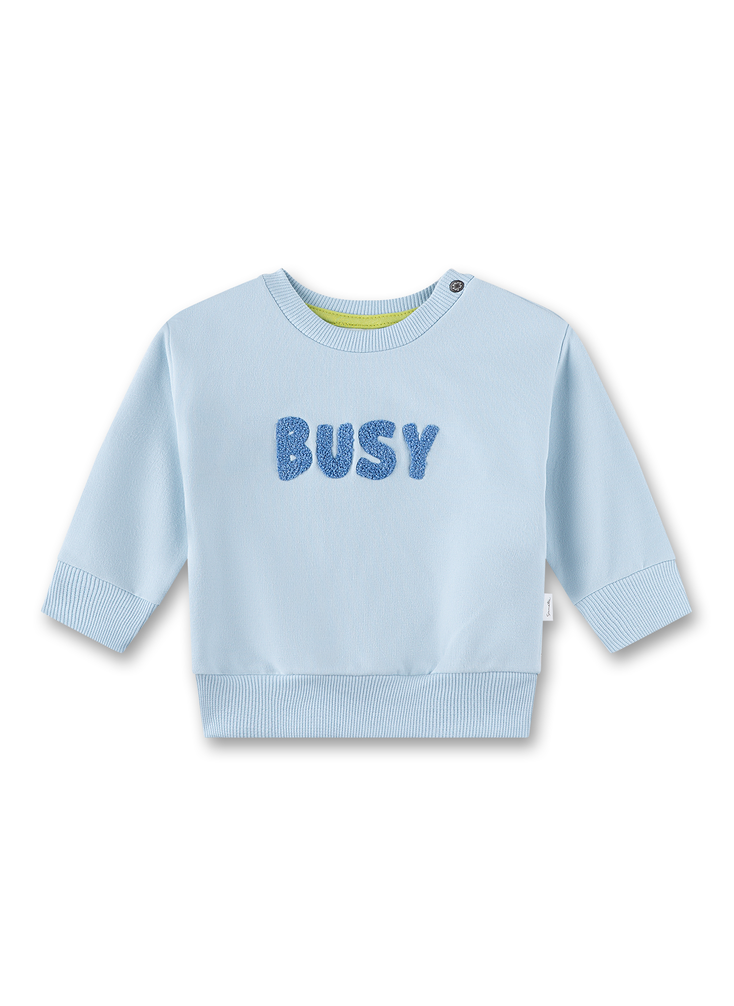 Baby-Sweatshirt hellblau BUSY