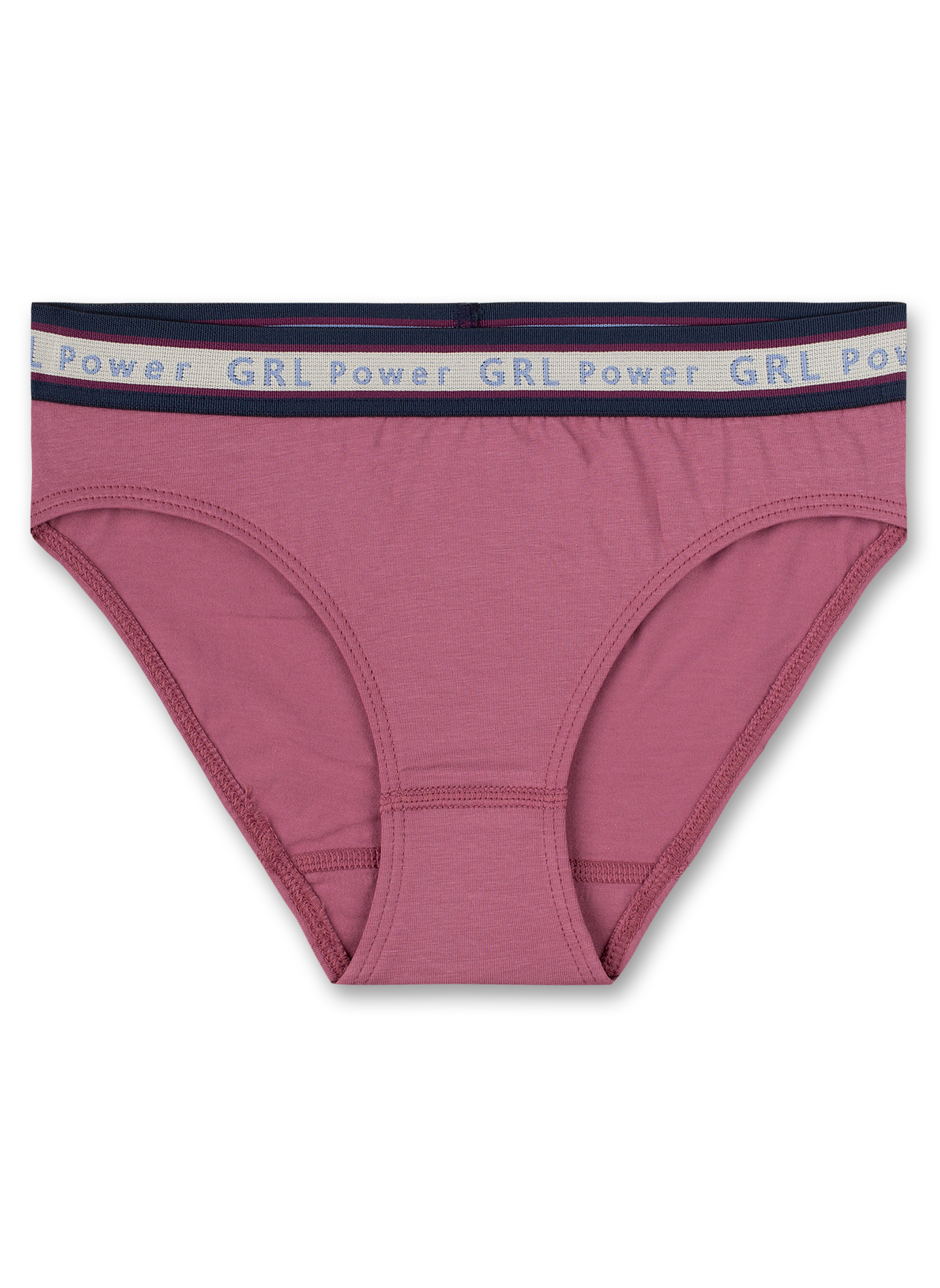 Mädchen-Rioslip (Doppelpack) Rosa Athleisure