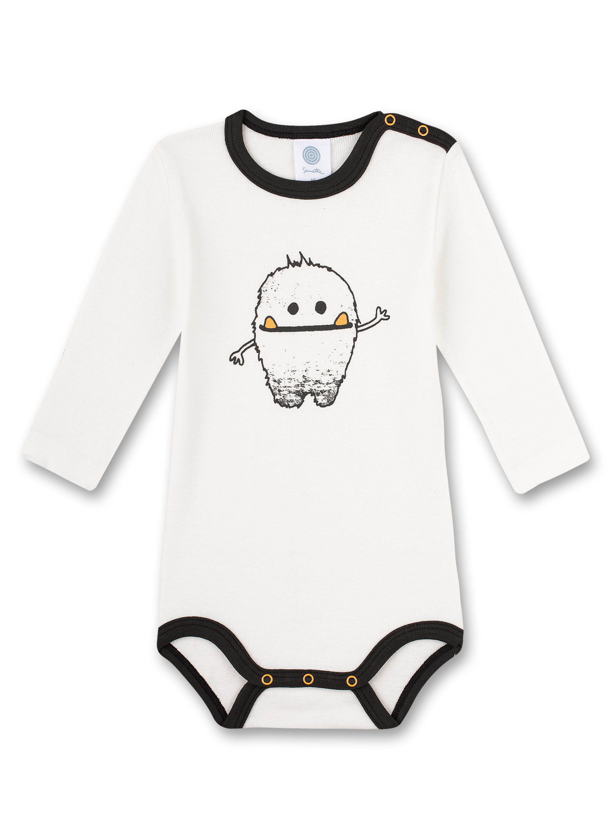 Sanetta Body langarm Off-White