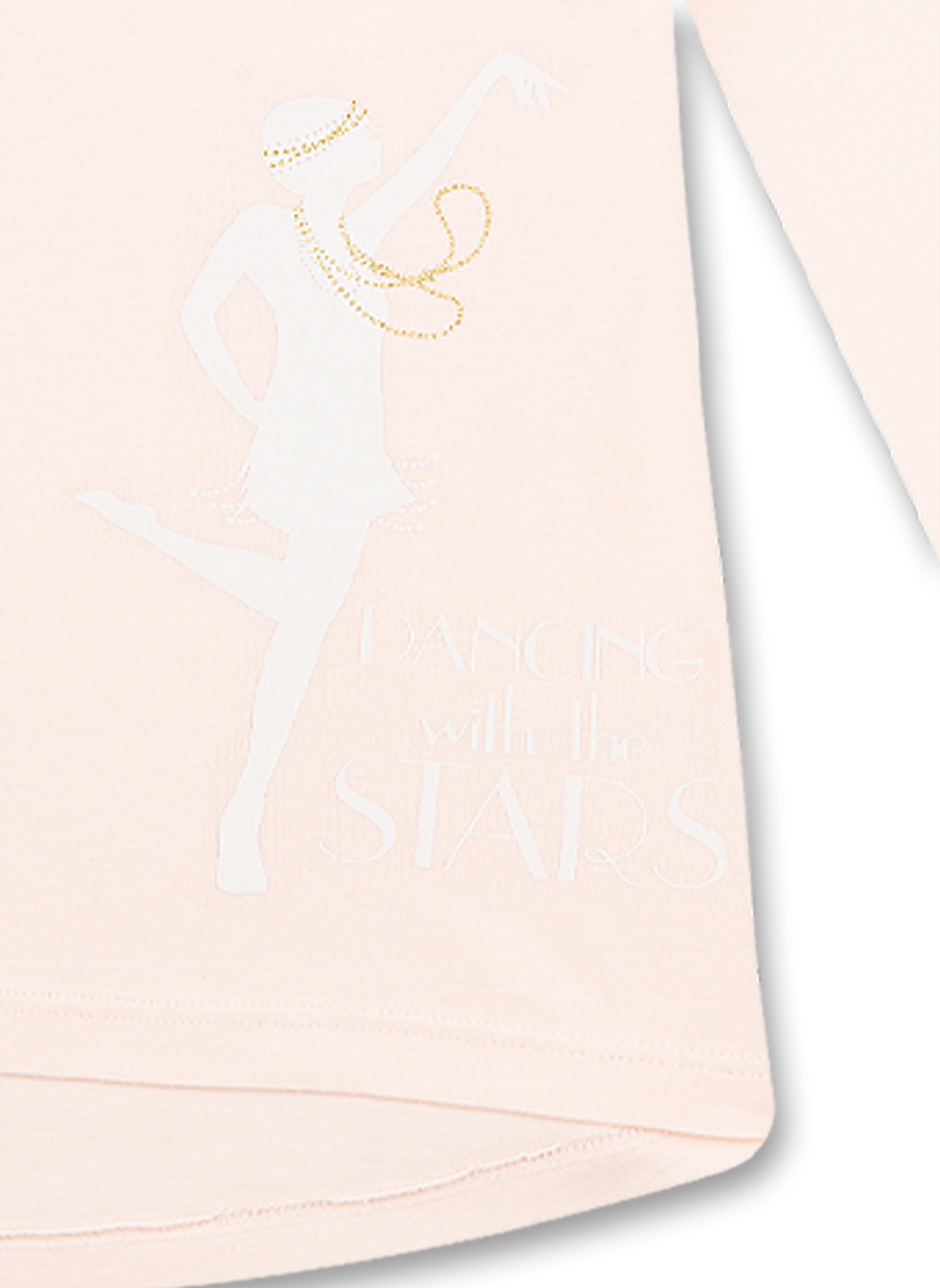 Mädchen-Schlafanzug lang Rosa Art Deco