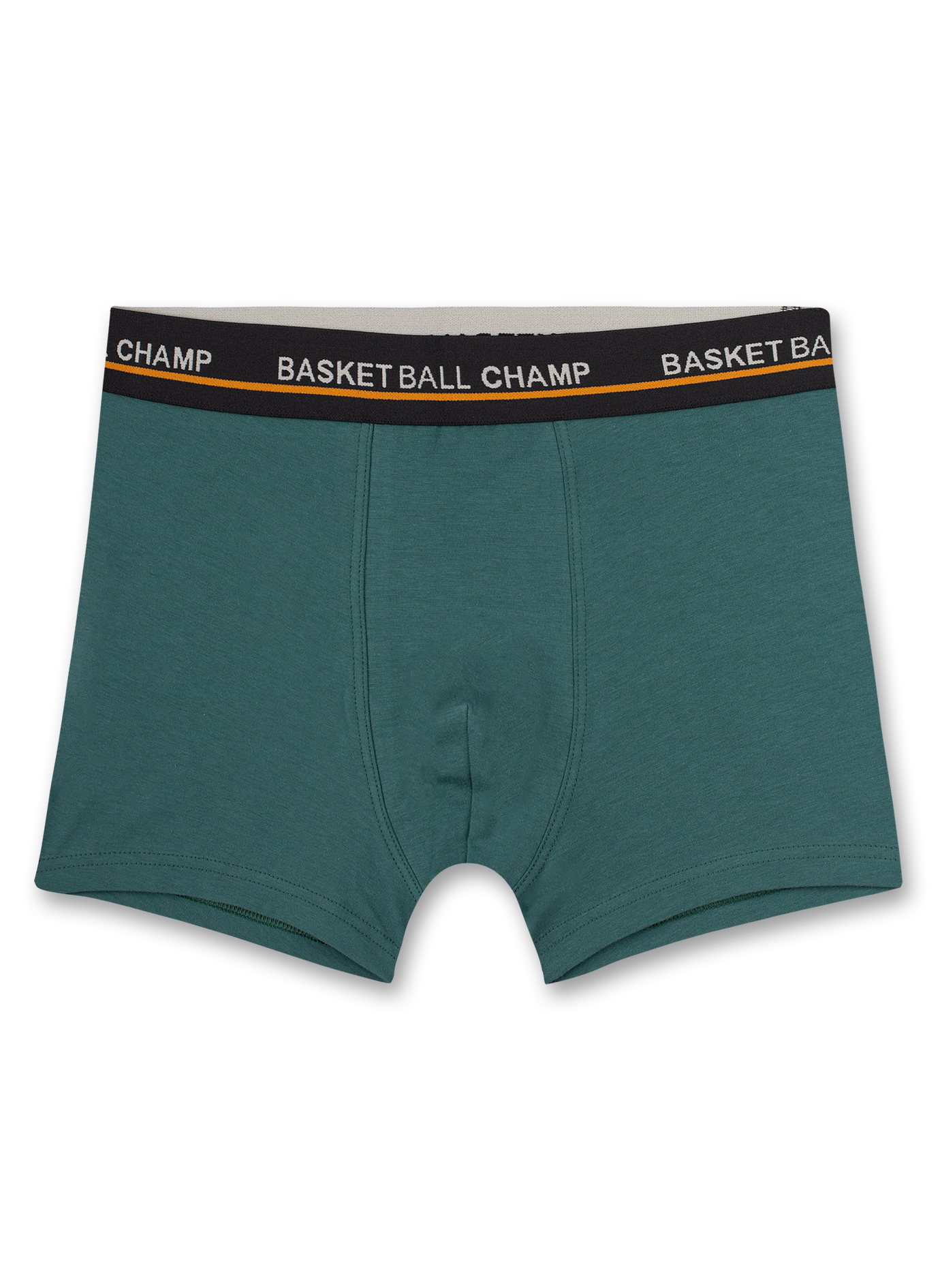 Jungen-Hipshorts (5er-Pack) Schwarz Orange und Grün