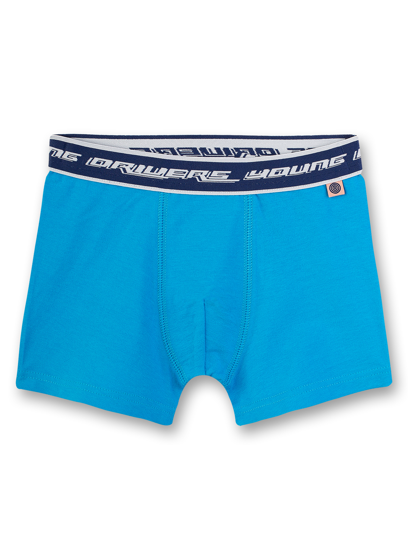 Jungen-Shorts (Doppelpack) Blau Speedboat