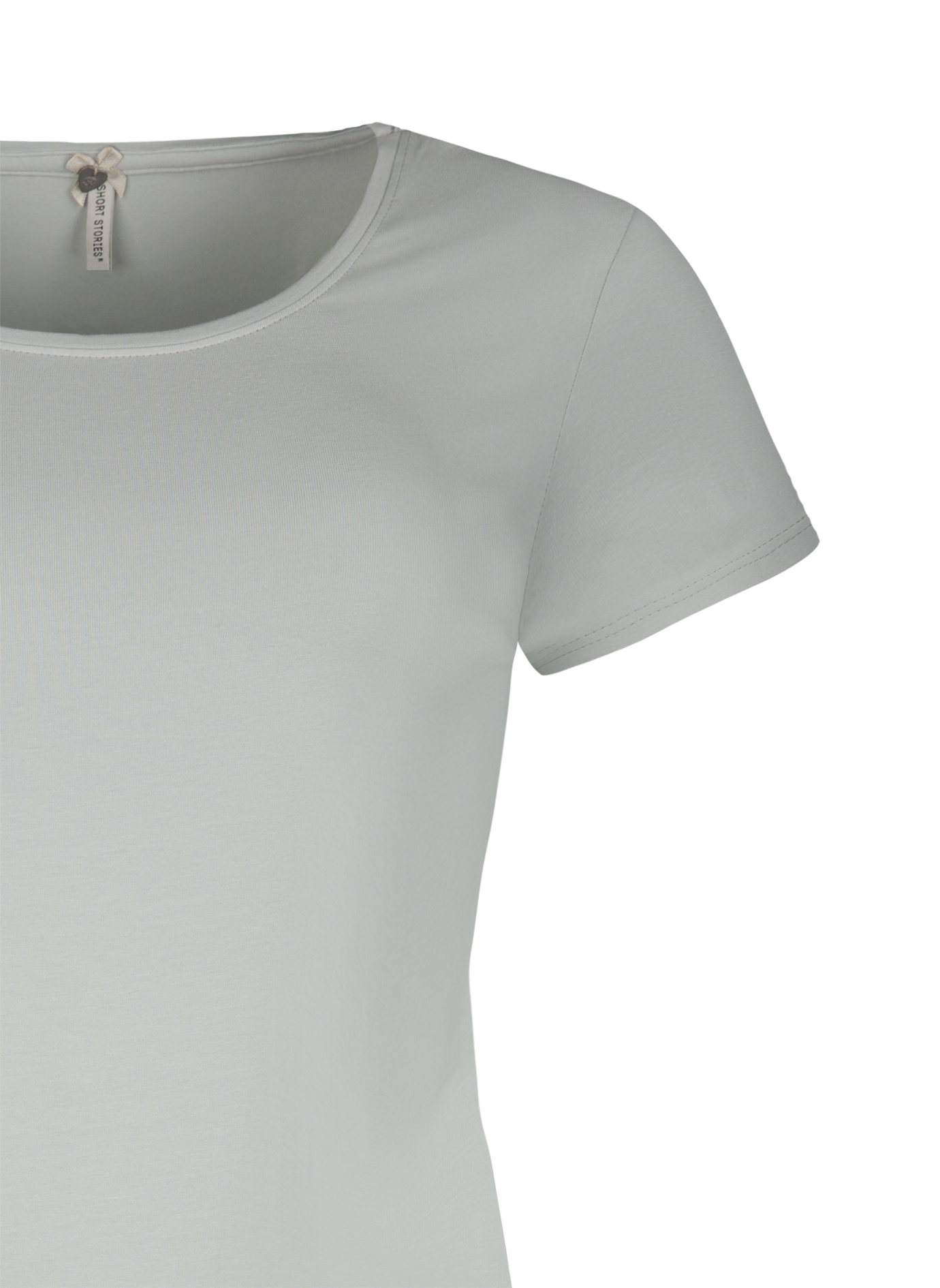 Damen T-Shirt Hellgrau