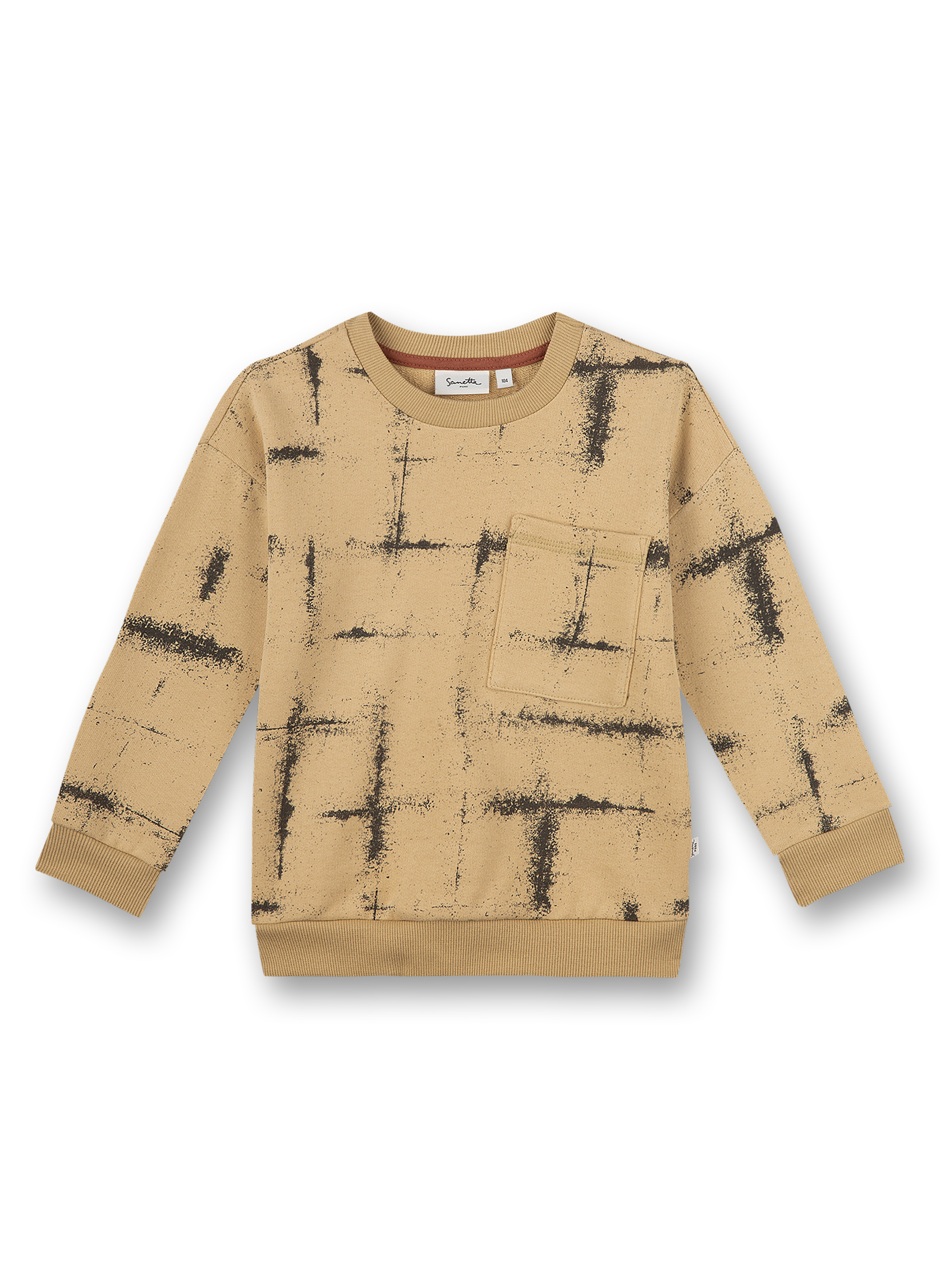 Jungen-Sweatshirt Beige