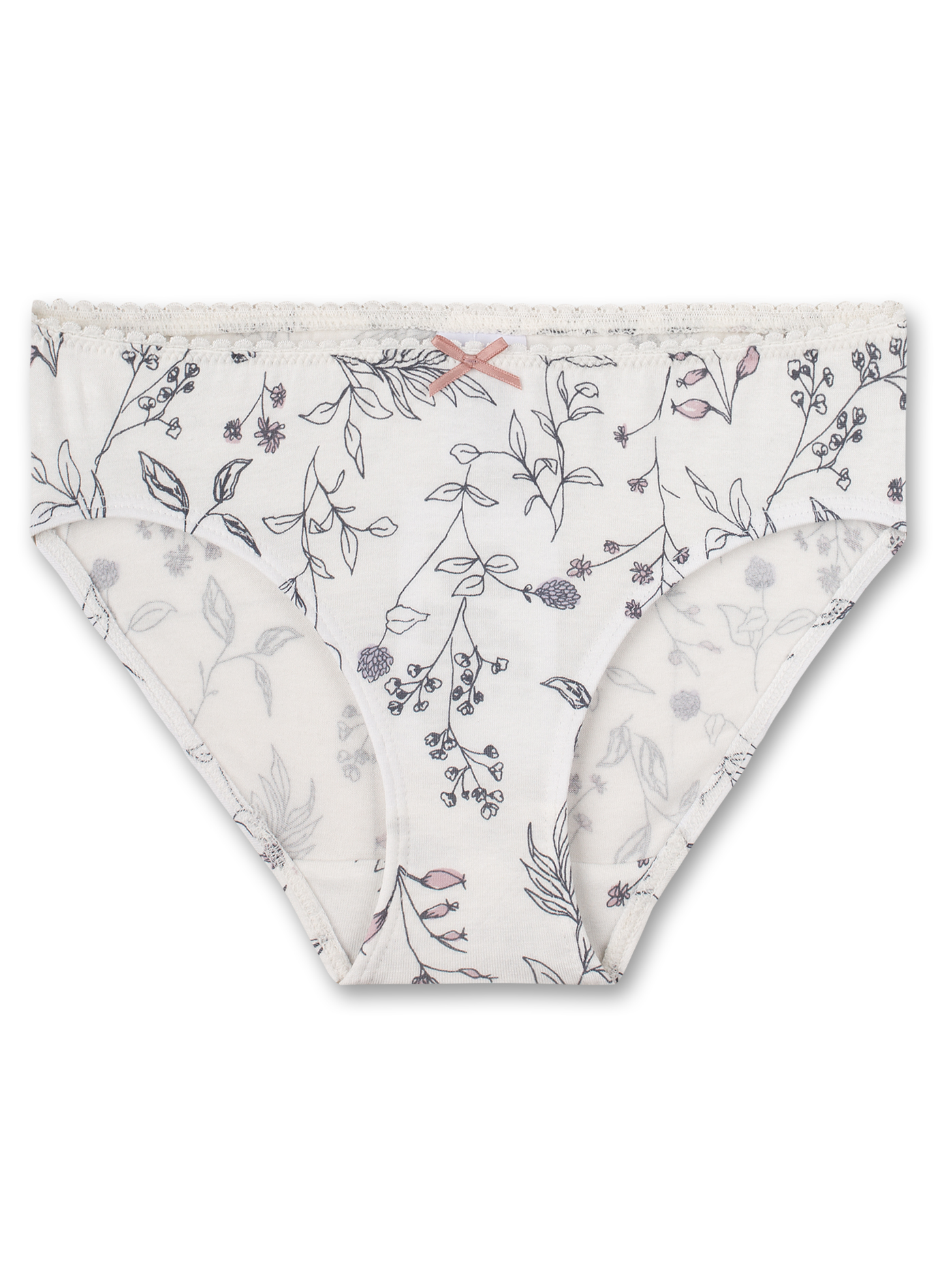 Neu 1 Sanetta Mädchen Unterhose Slip Rosa weiße Kronen Gr.92 organic Etikett ovp 