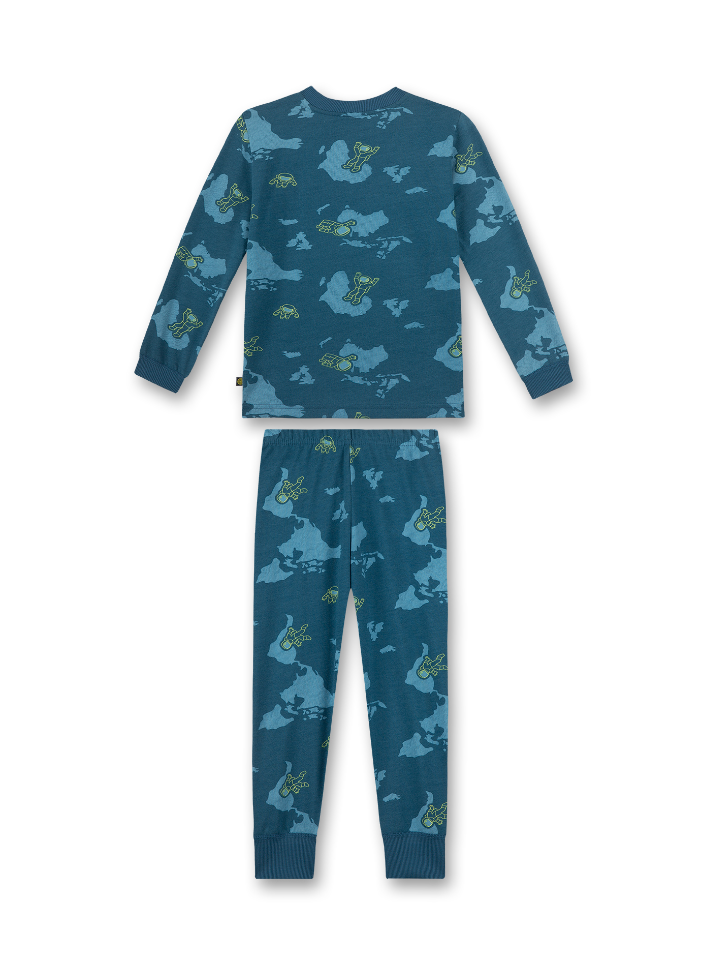 Jungen-Schlafanzug Blau Moon