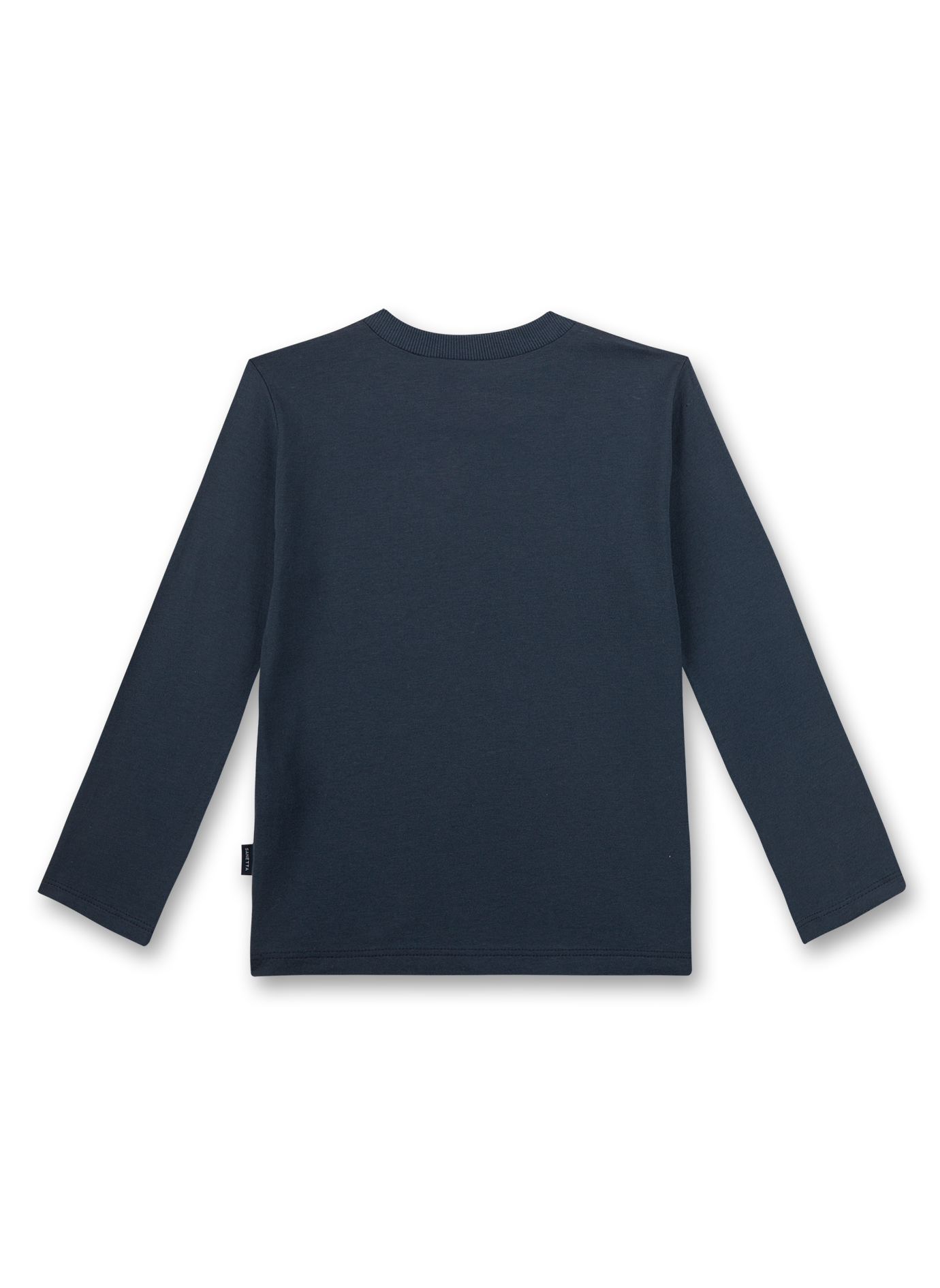 Jungen-Shirt langarm Blau Expedition