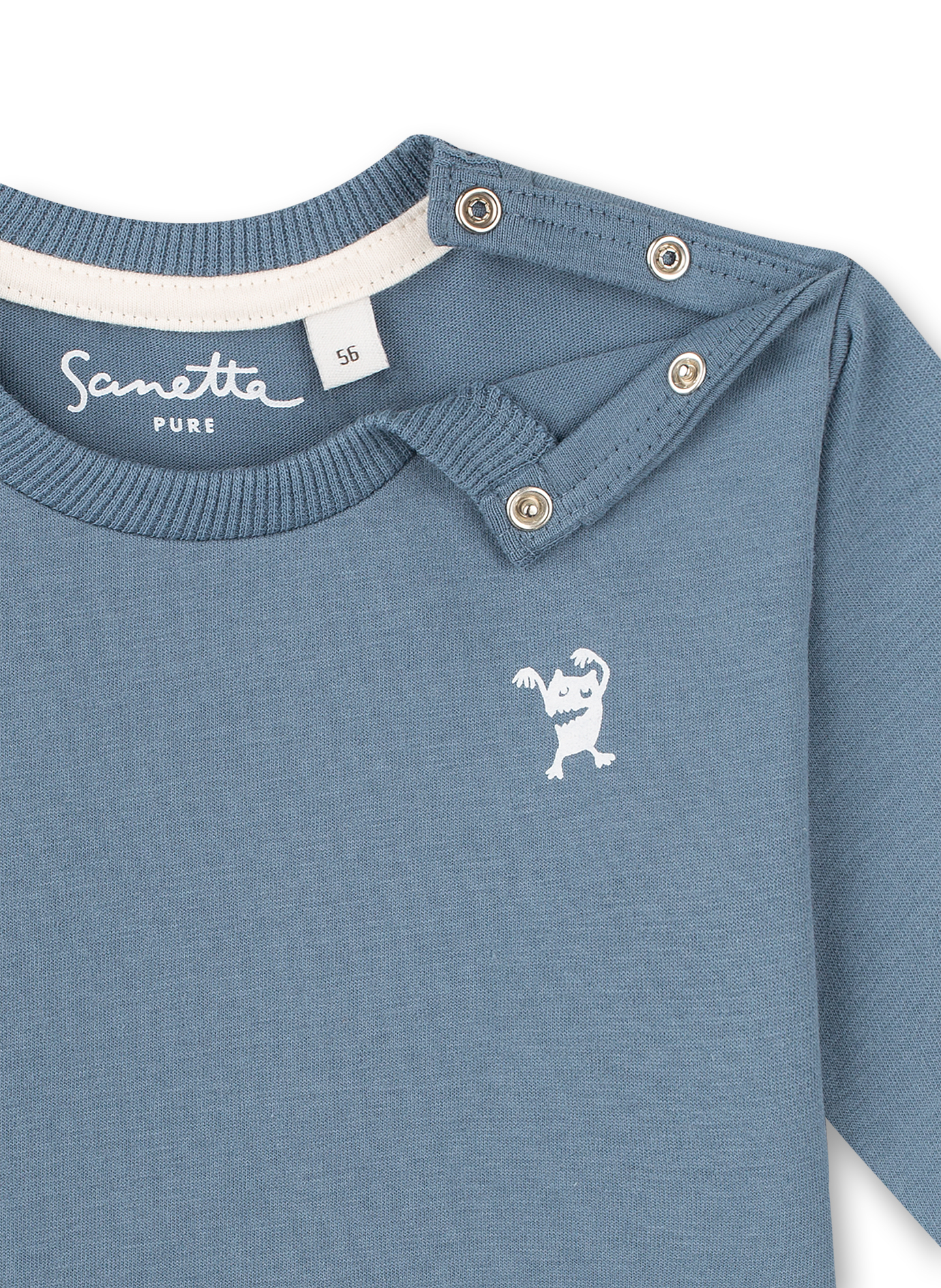 Jungen-Shirt langarm Blau