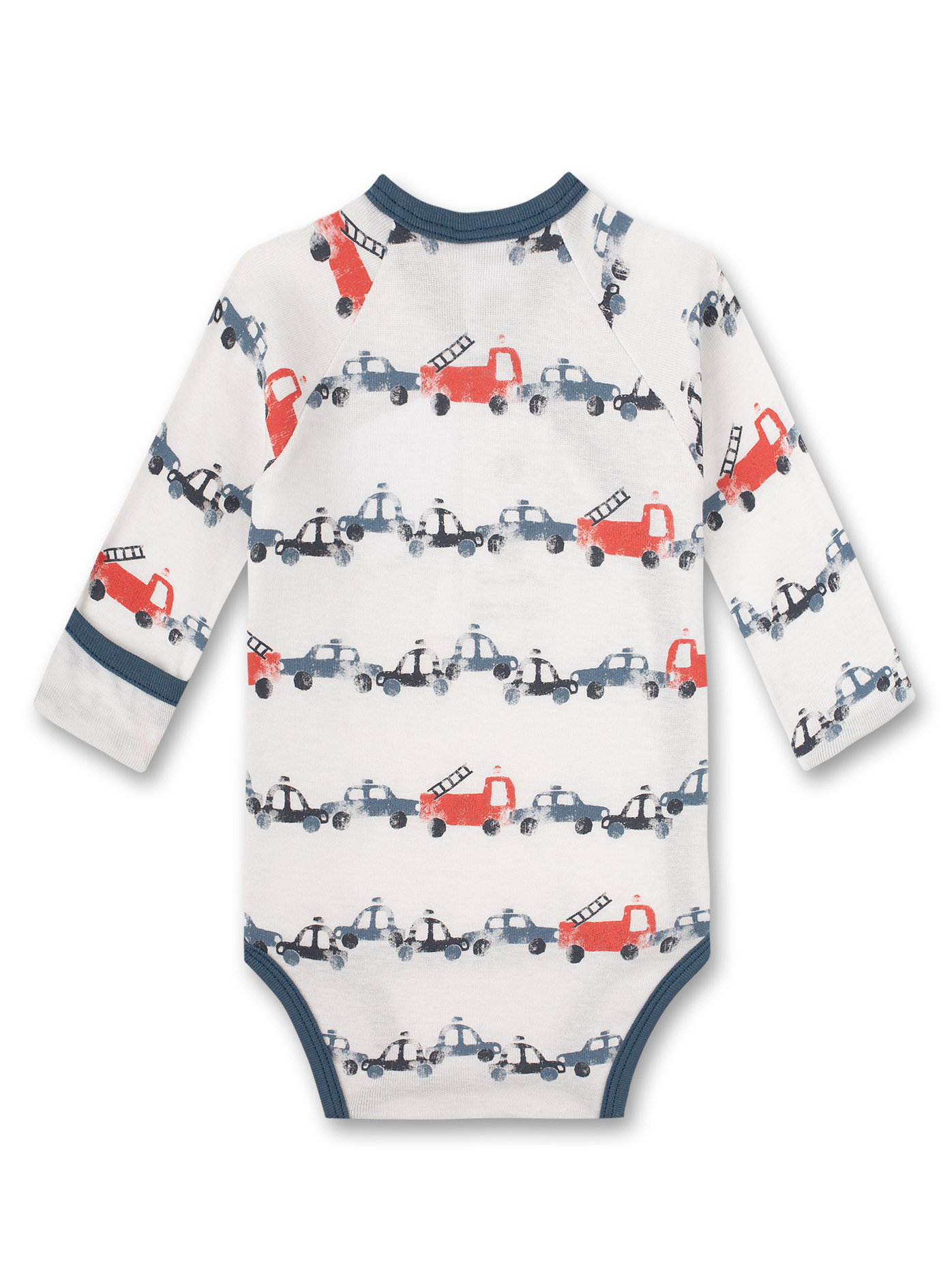 Wickelbody langarm Off-White Fire Truck