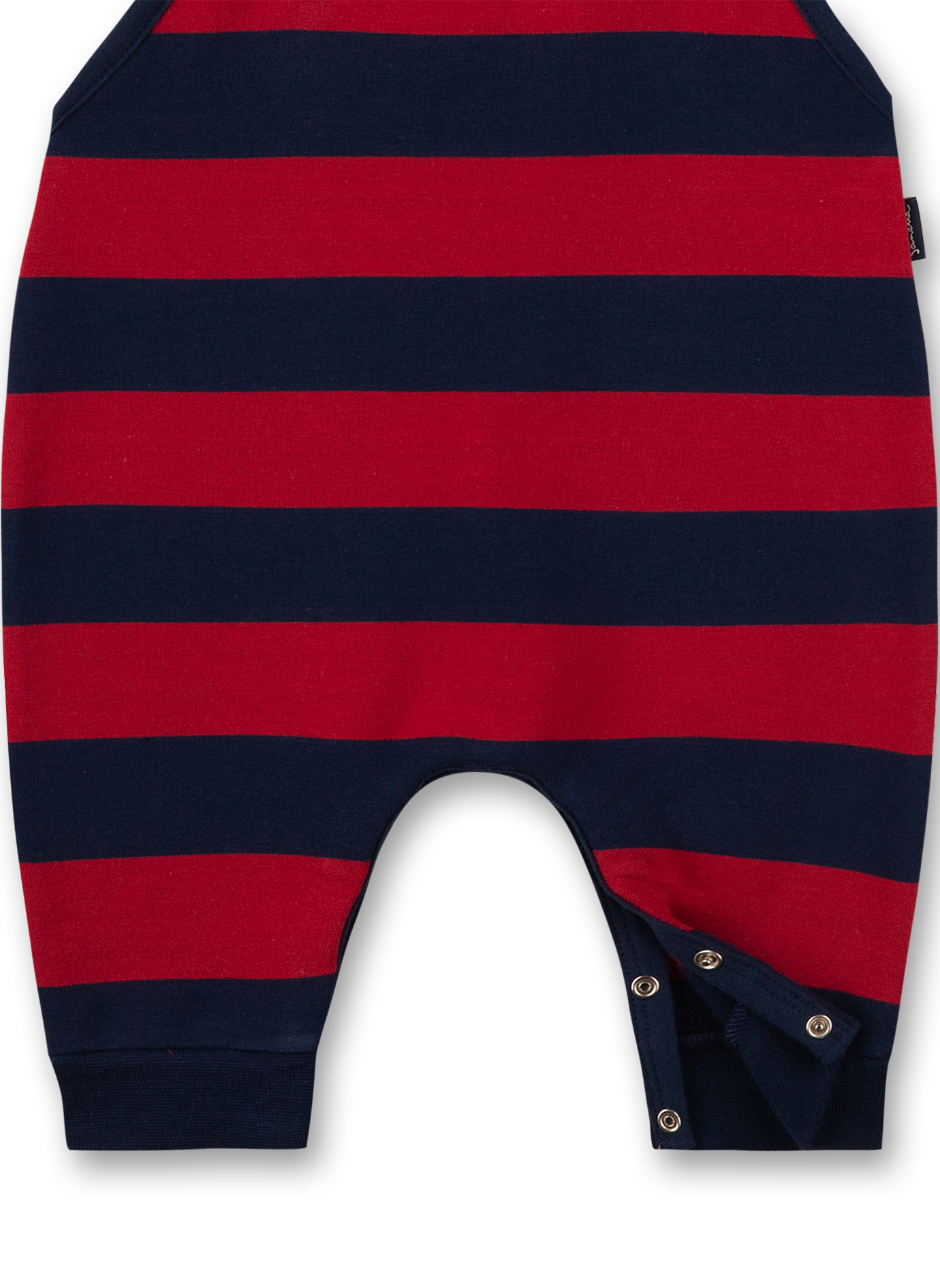 Jungen-Latzhose Rot Ringel Vintage Cars