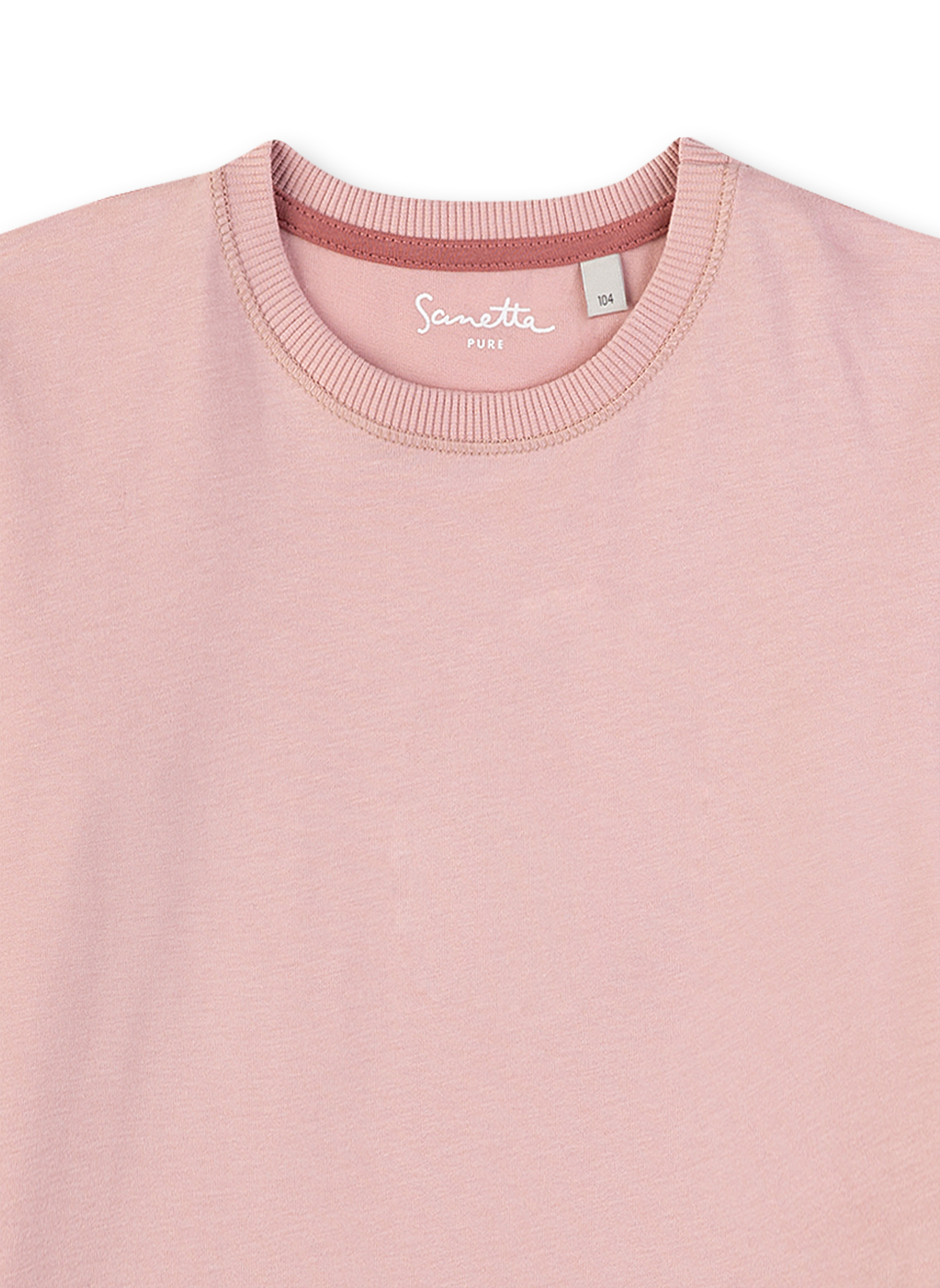 Mädchen-Shirt langarm Rosa