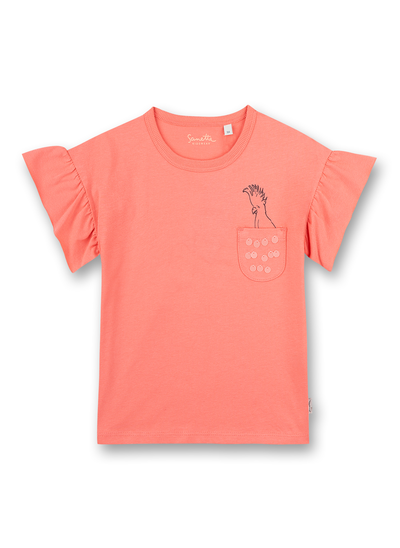 Mädchen T-Shirt Pink Tropical