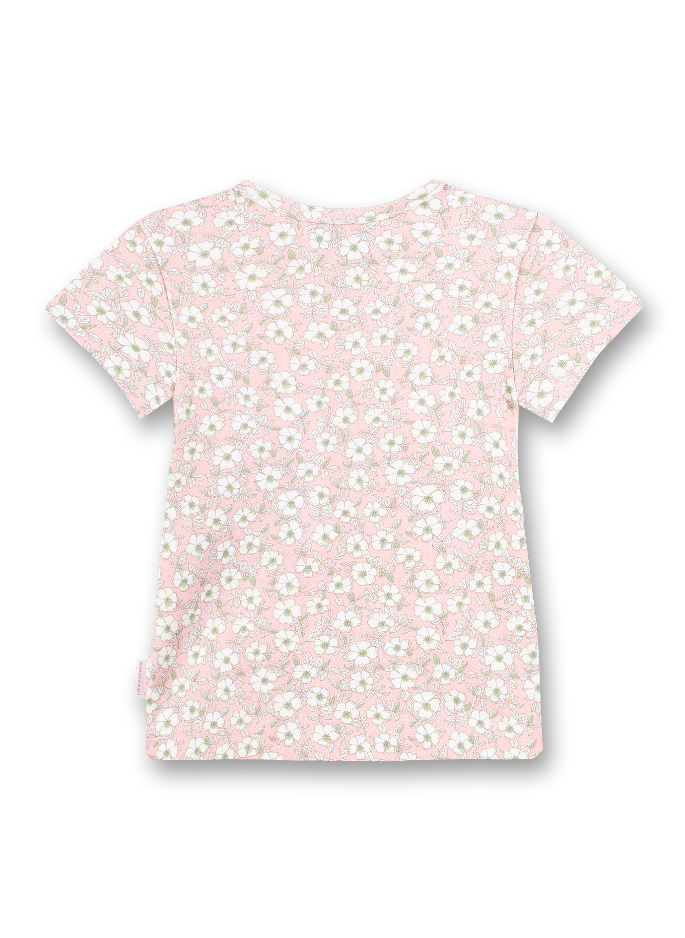 Mädchen T-Shirt Rosa Blumen-Allover Honey Bee