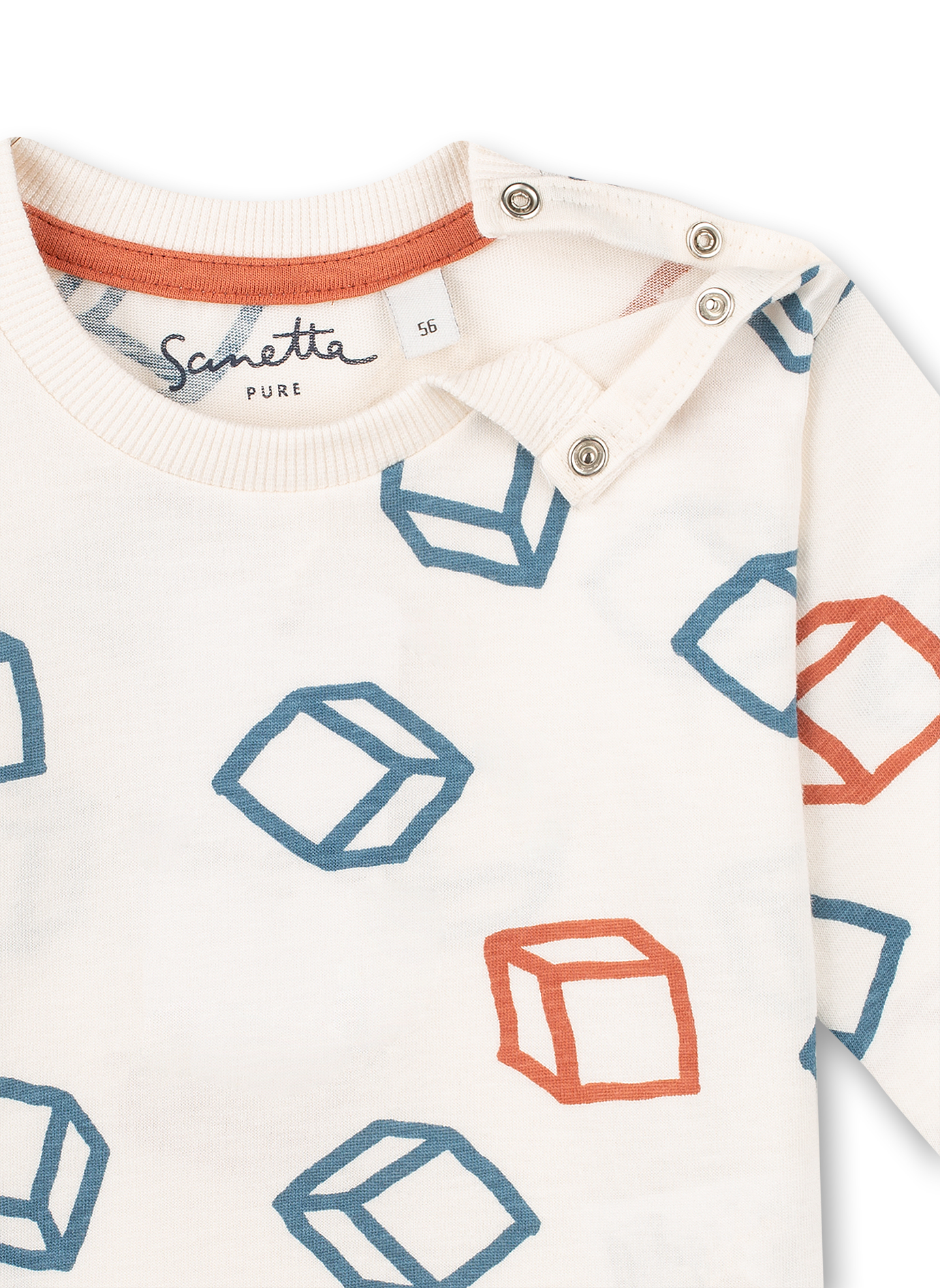 Jungen-Shirt langarm Weiß