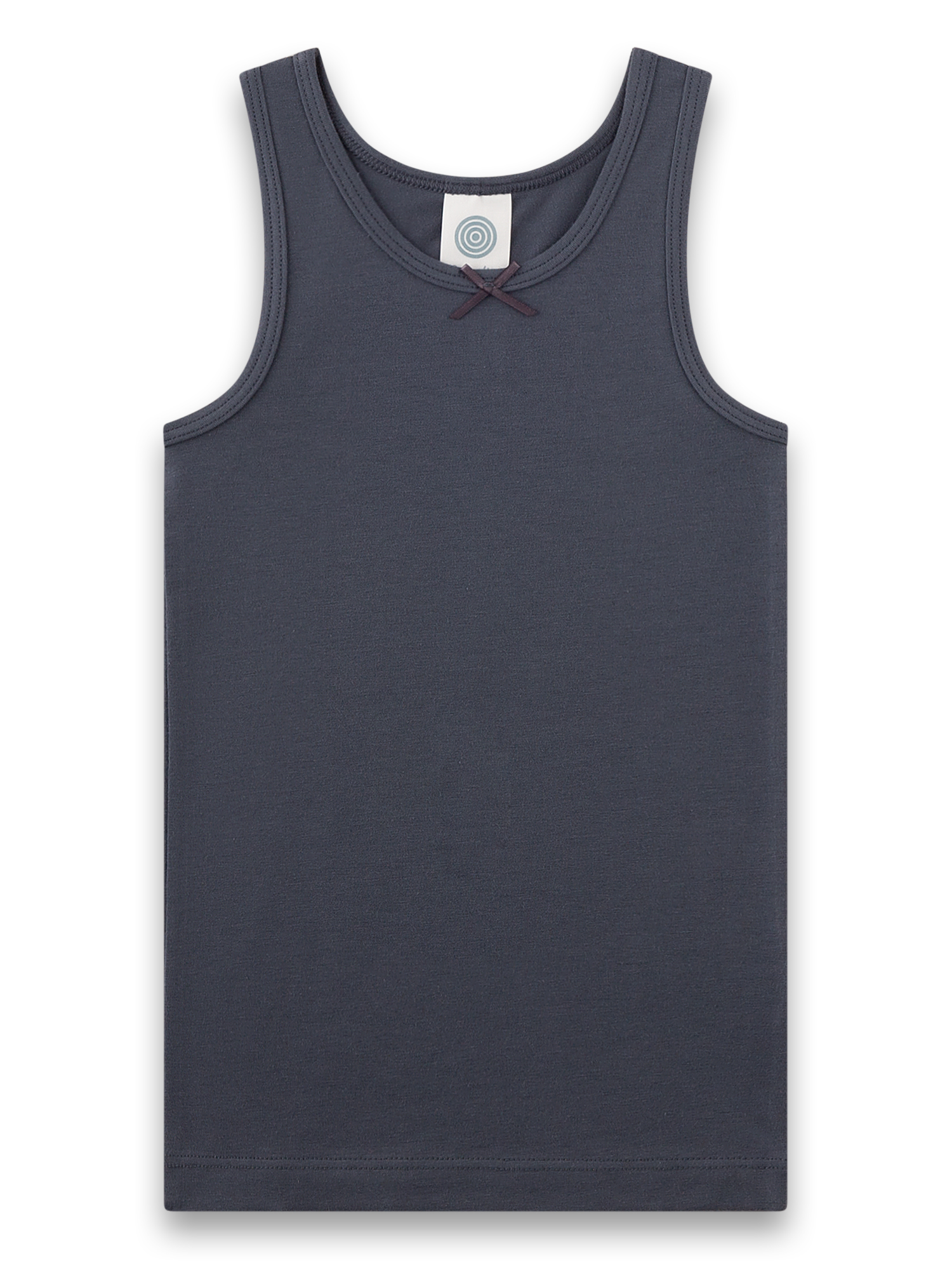 Tanktop, Singlet, Sleevless, Plain, Dunkelblau