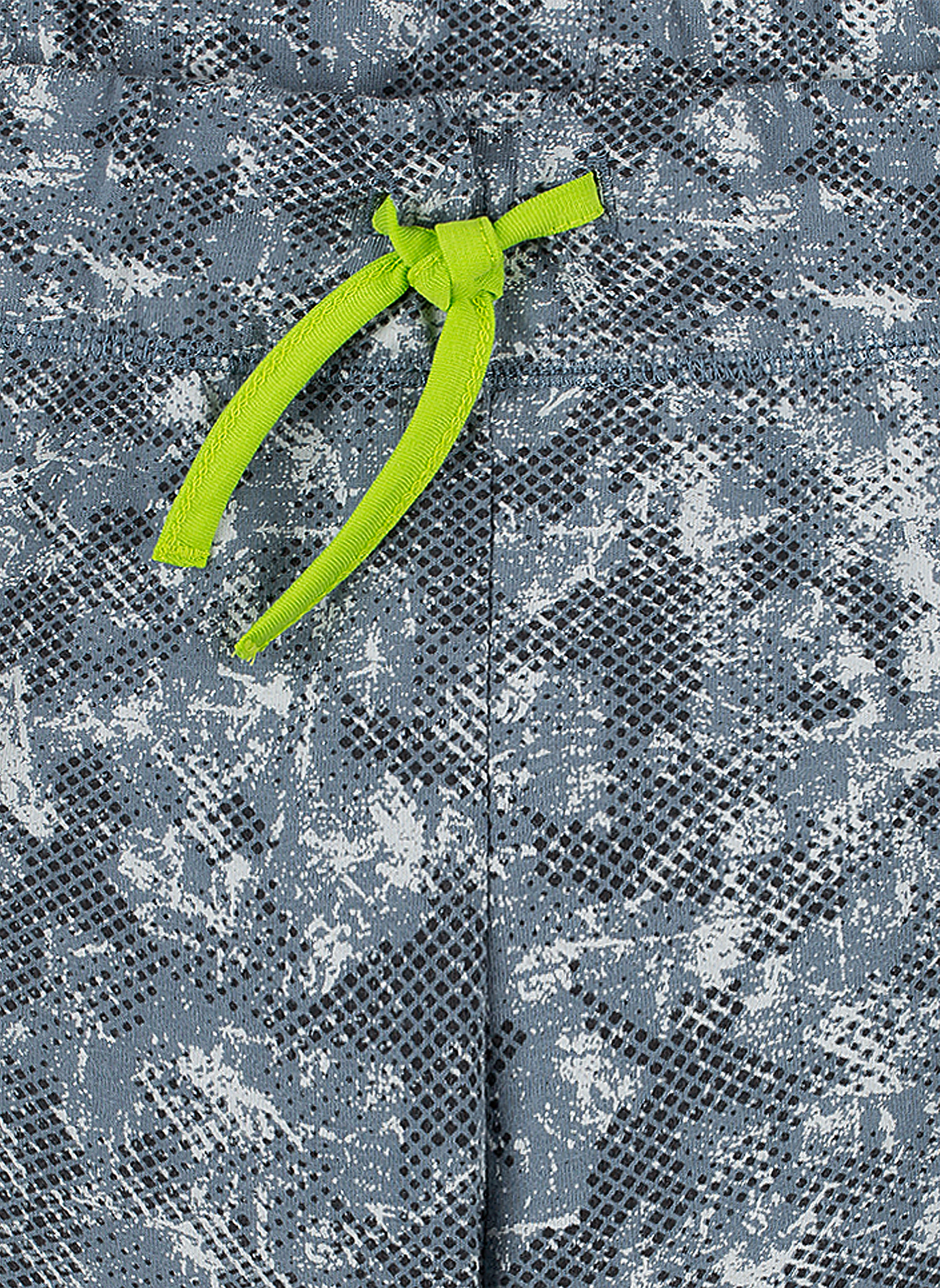 Jungen-Shorts Blau Camouflage Athleisure Urban Music