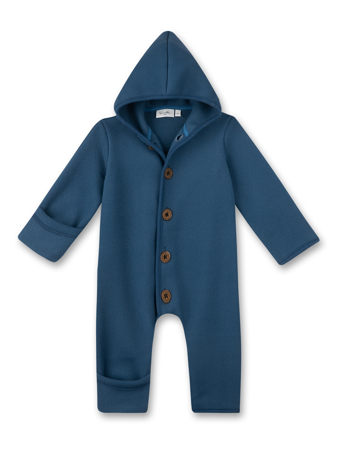 Unisex-Fleeceoverall Blau