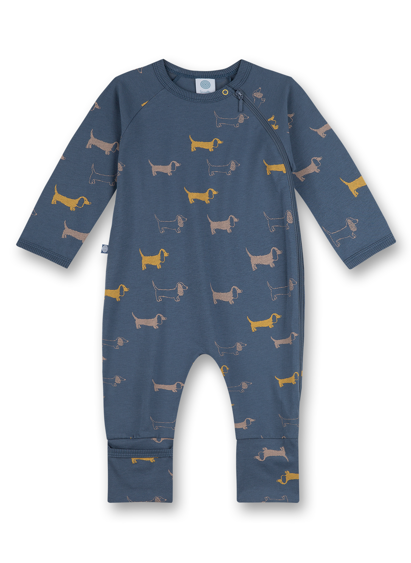 Jungen-Overall Blau Dackel