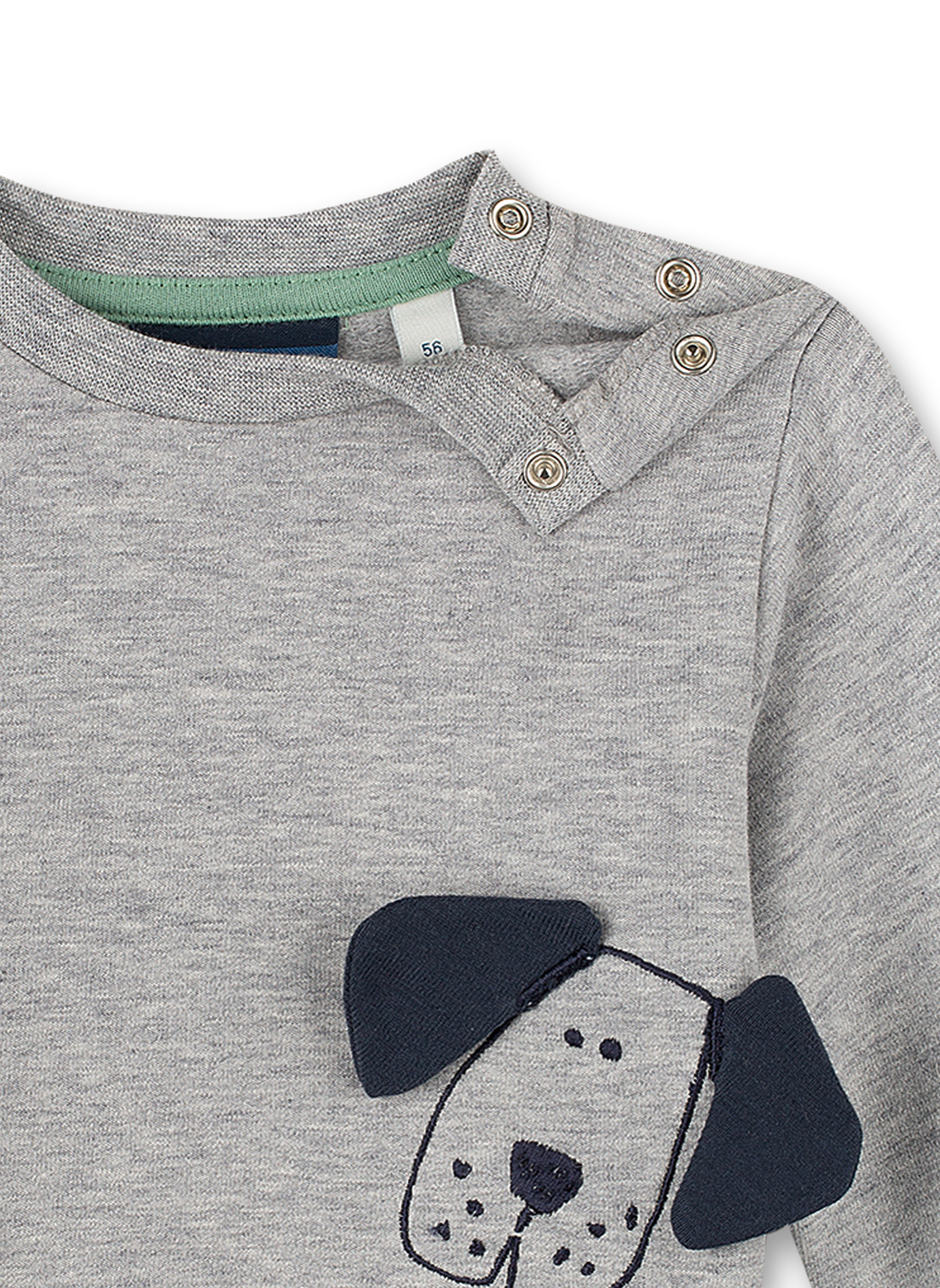 Jungen-Sweatshirt Graumelange Best Buddies
