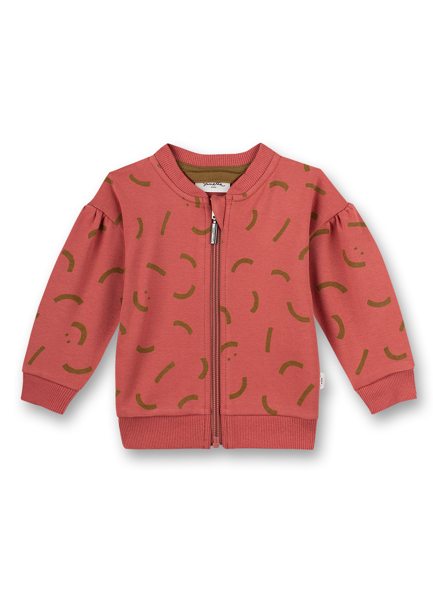 Mädchen-Sweatjacke Rosa