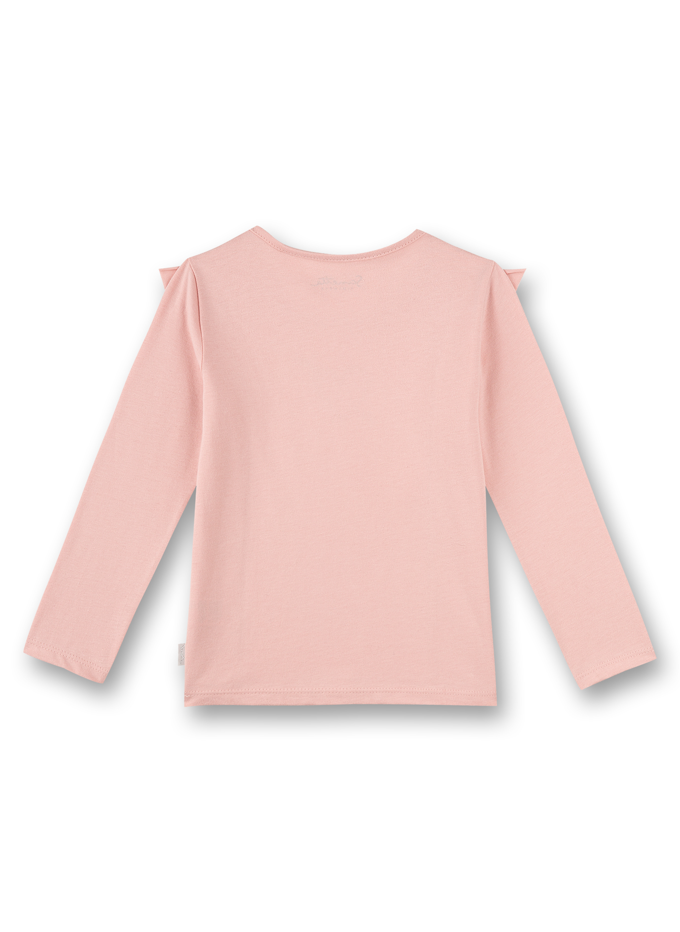 Mädchen-Shirt langarm Rosa With all my Heart