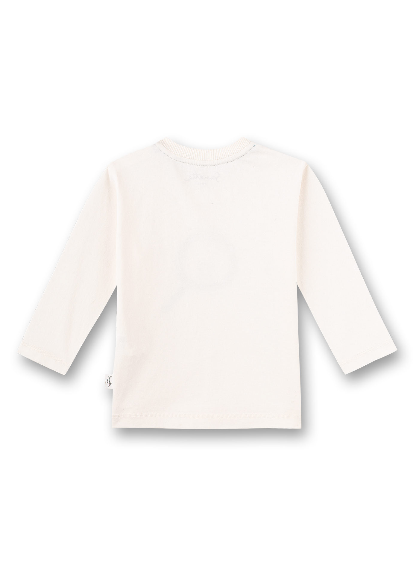 Jungen-Shirt langarm Weiß