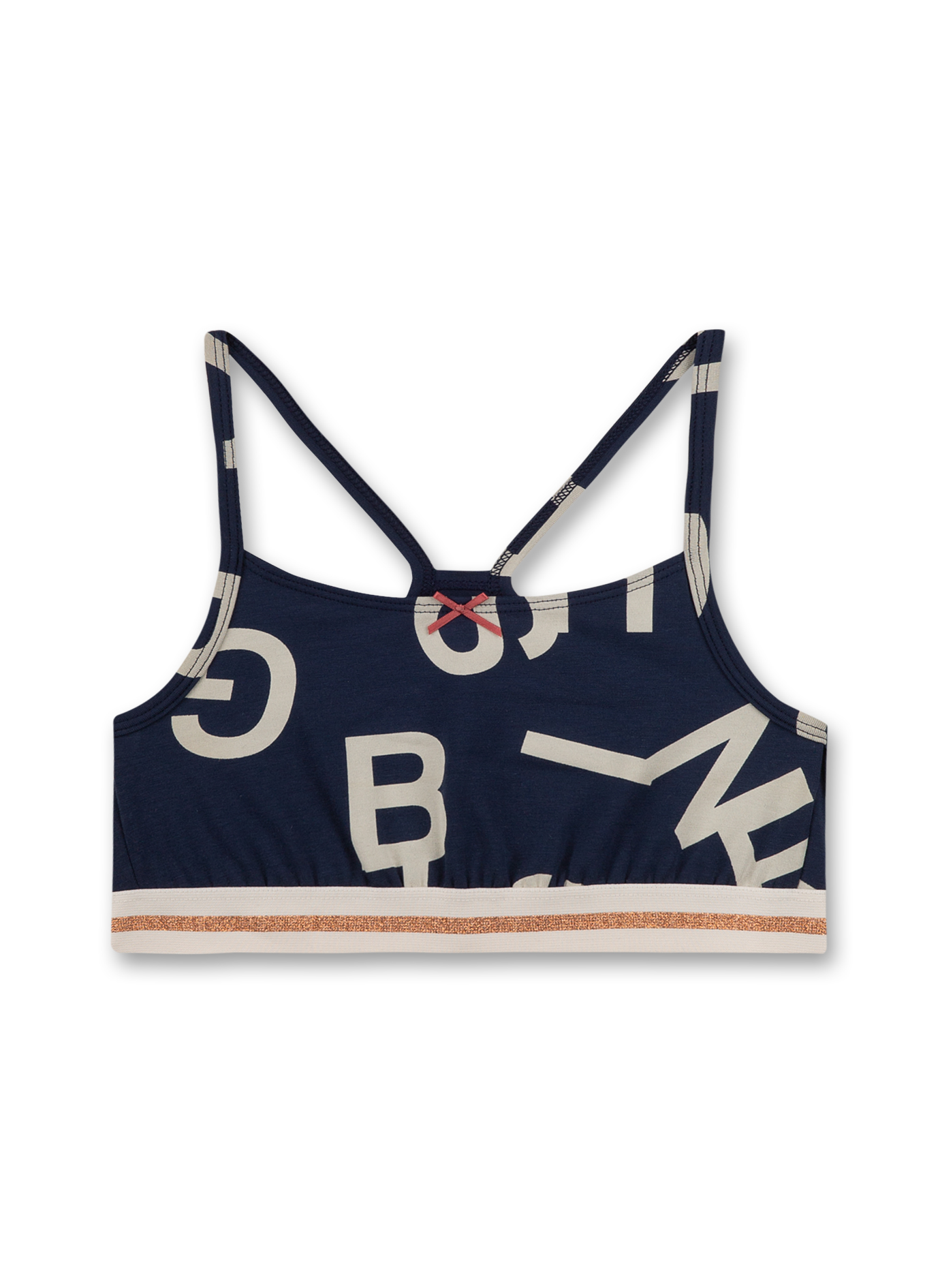 Mädchen-Bustier Blau