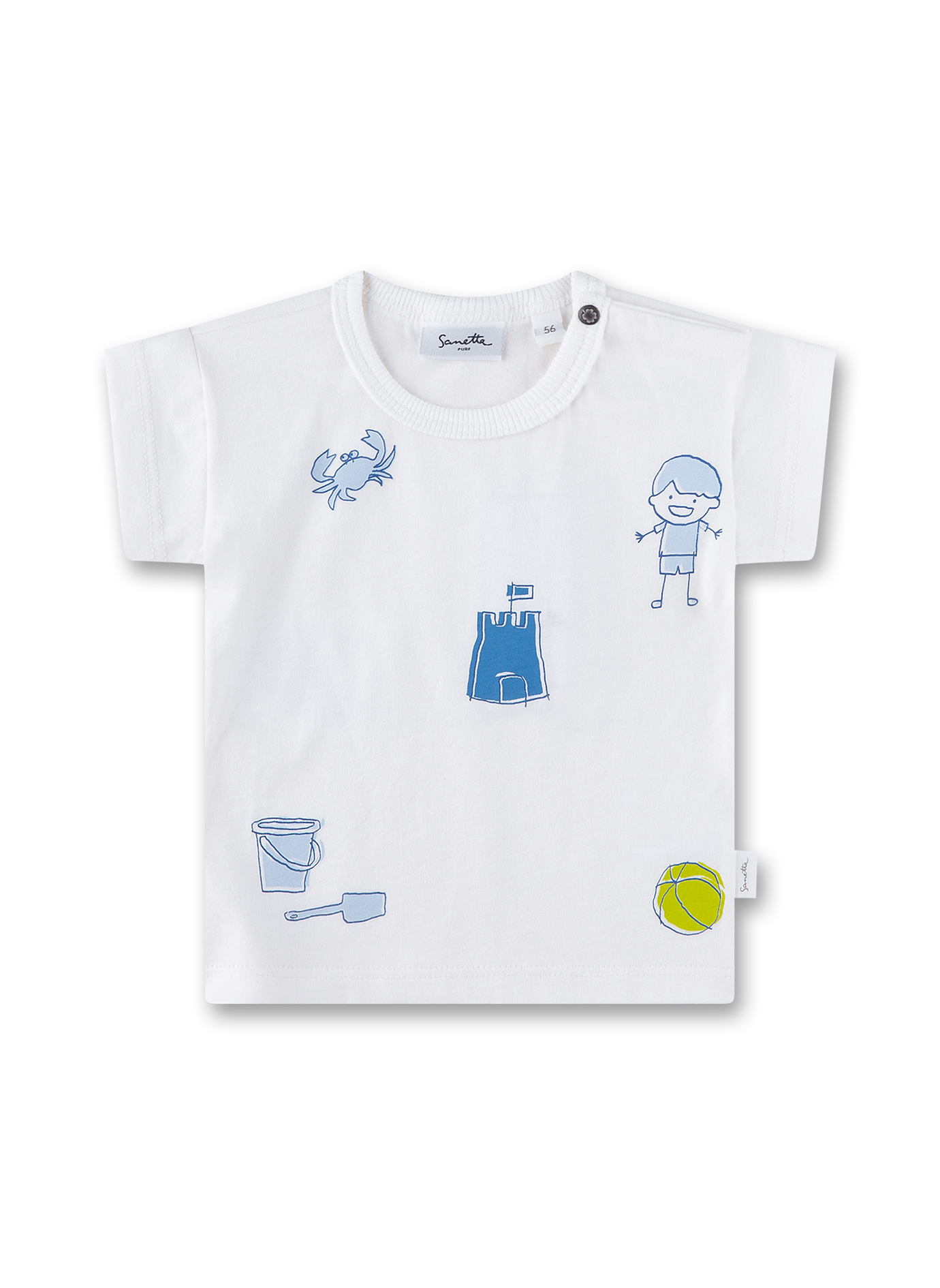 Jungen T-Shirt off-white