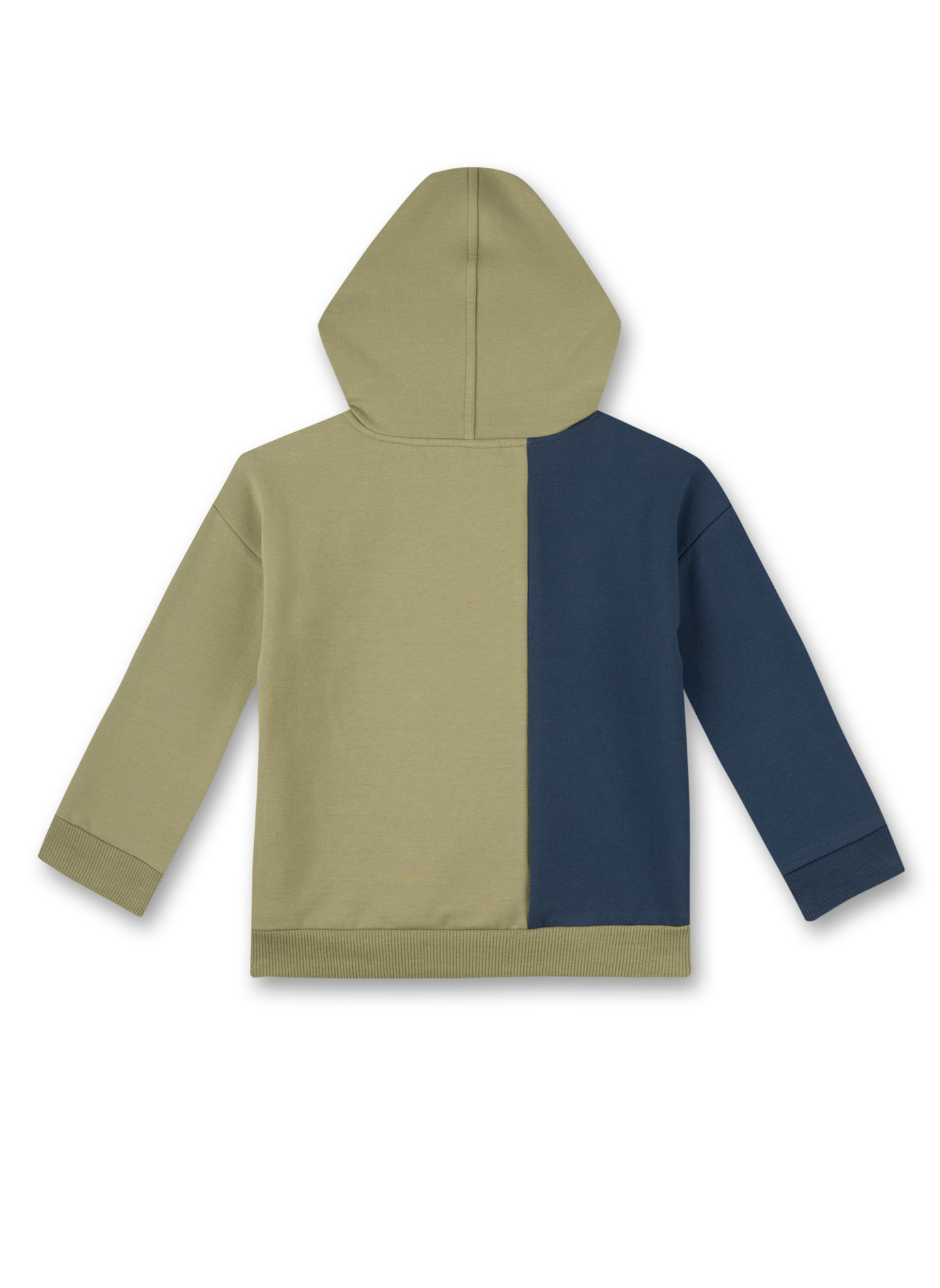 Jungen-Sweatshirt mit Kapuze Grün