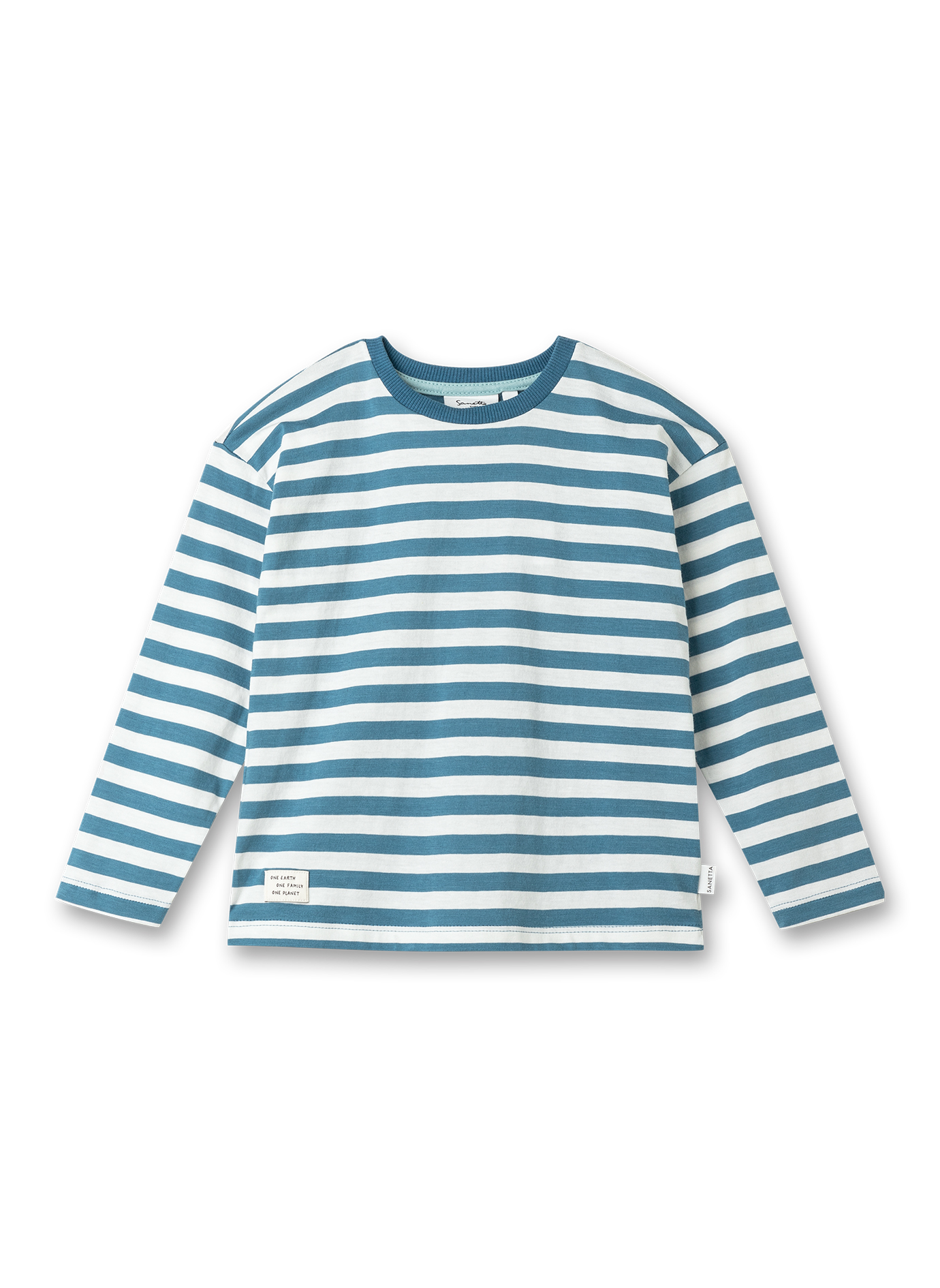 Jungen-Langarmshirt Blau