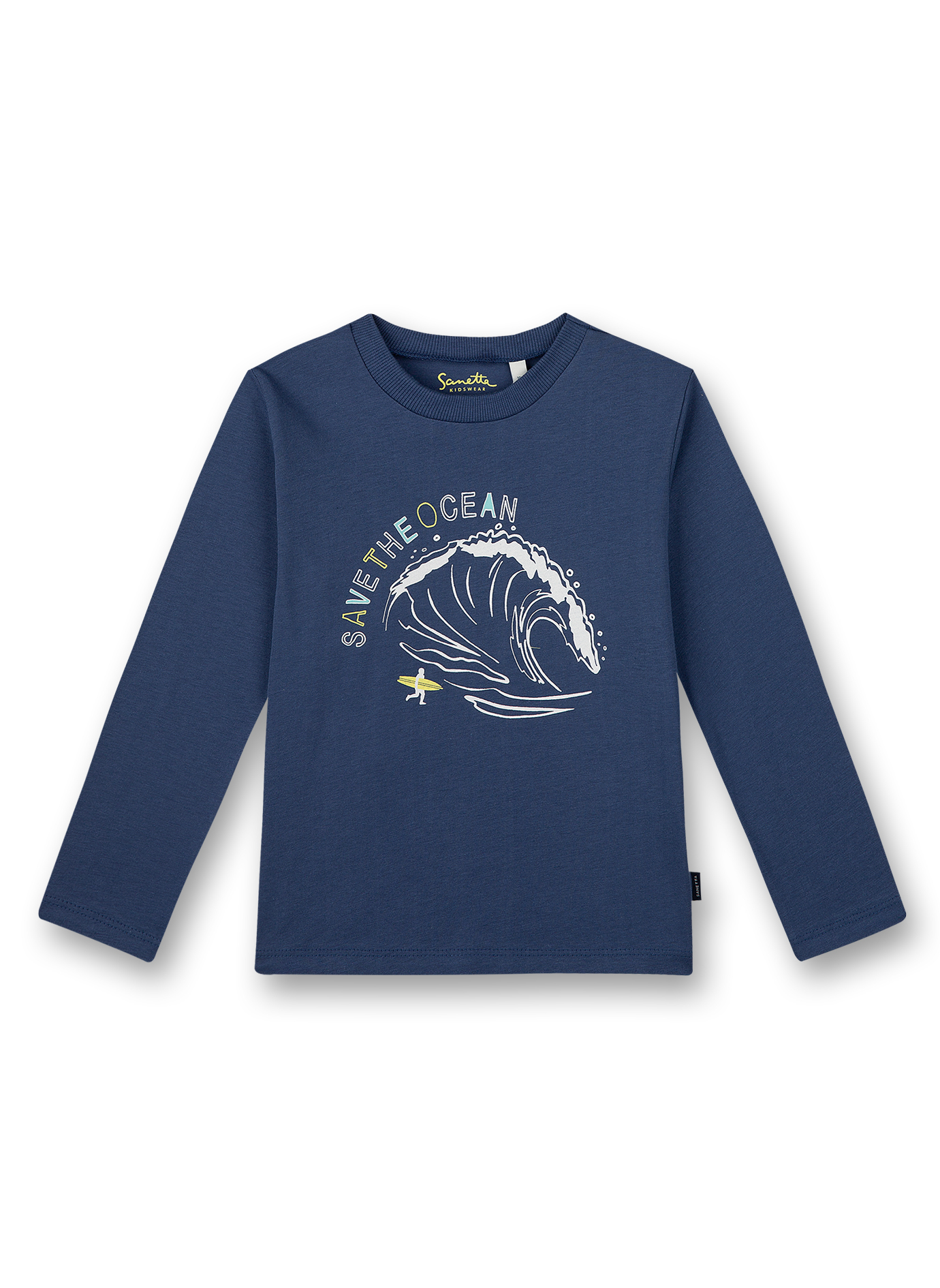 Jungen T-Shirt Dunkelblau Surf Trip