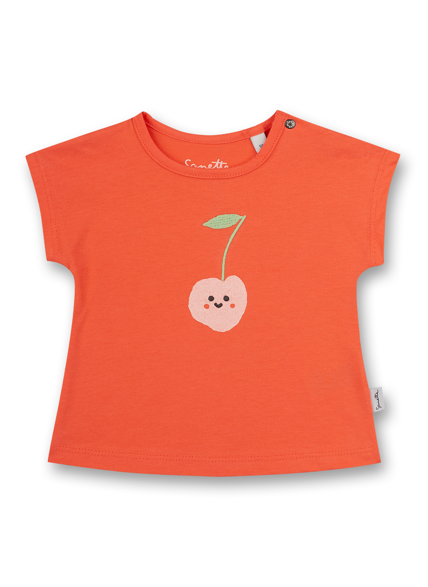 Mädchen T-Shirt Rot Fresh Fruits