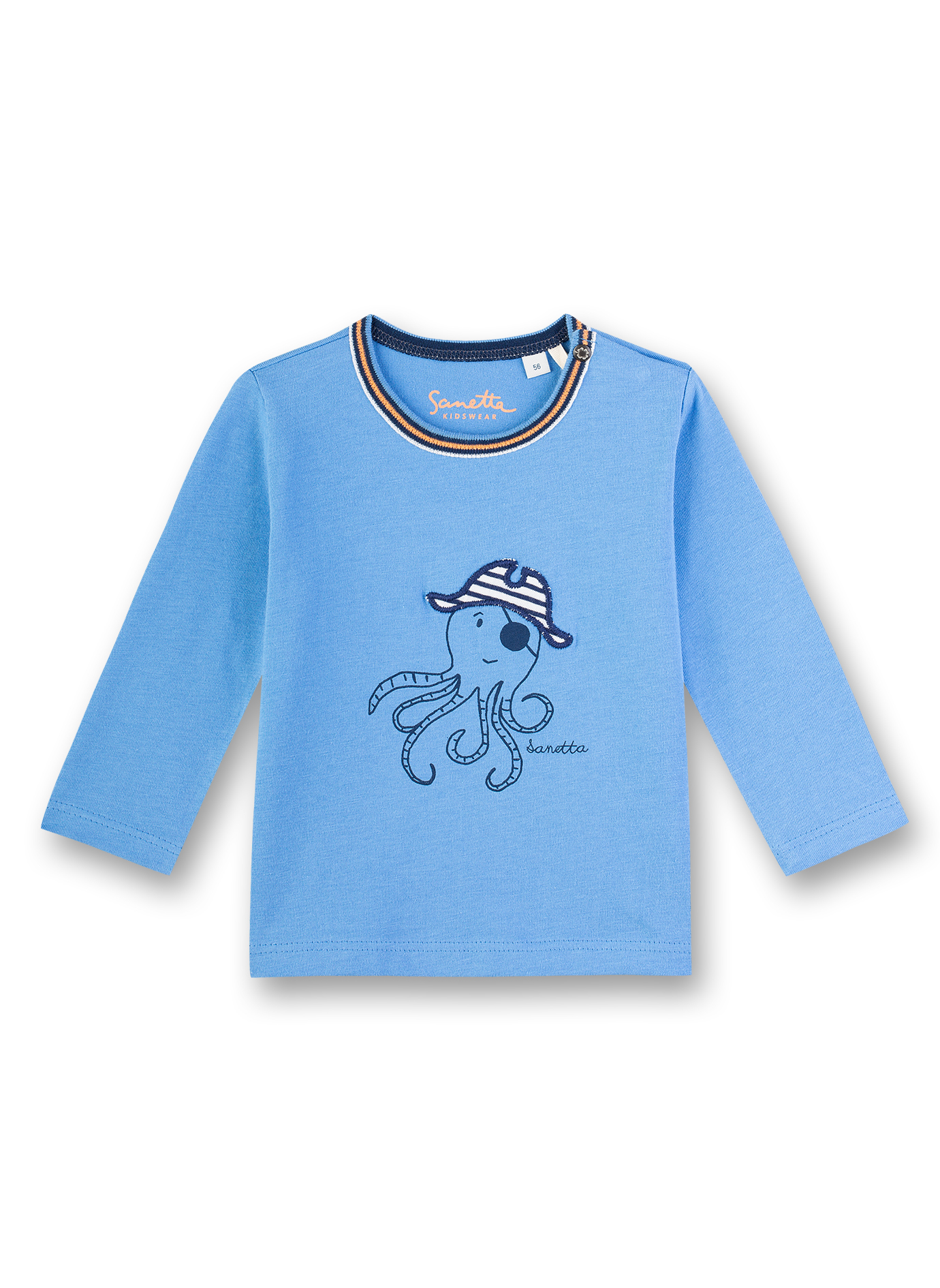 Jungen-Shirt Blau Submarine
