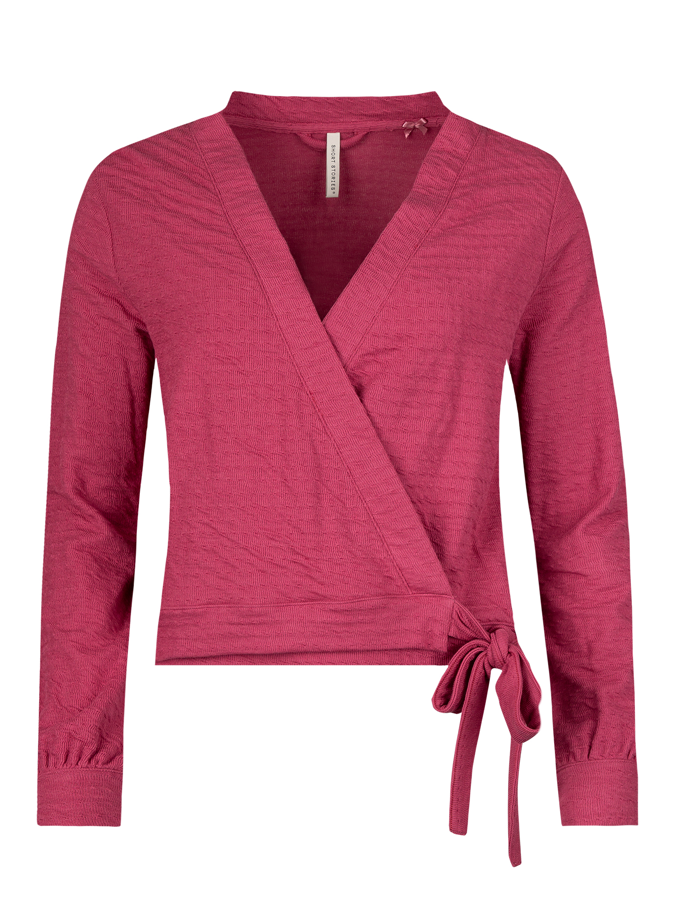 Damen-Wickeljacke Rosa