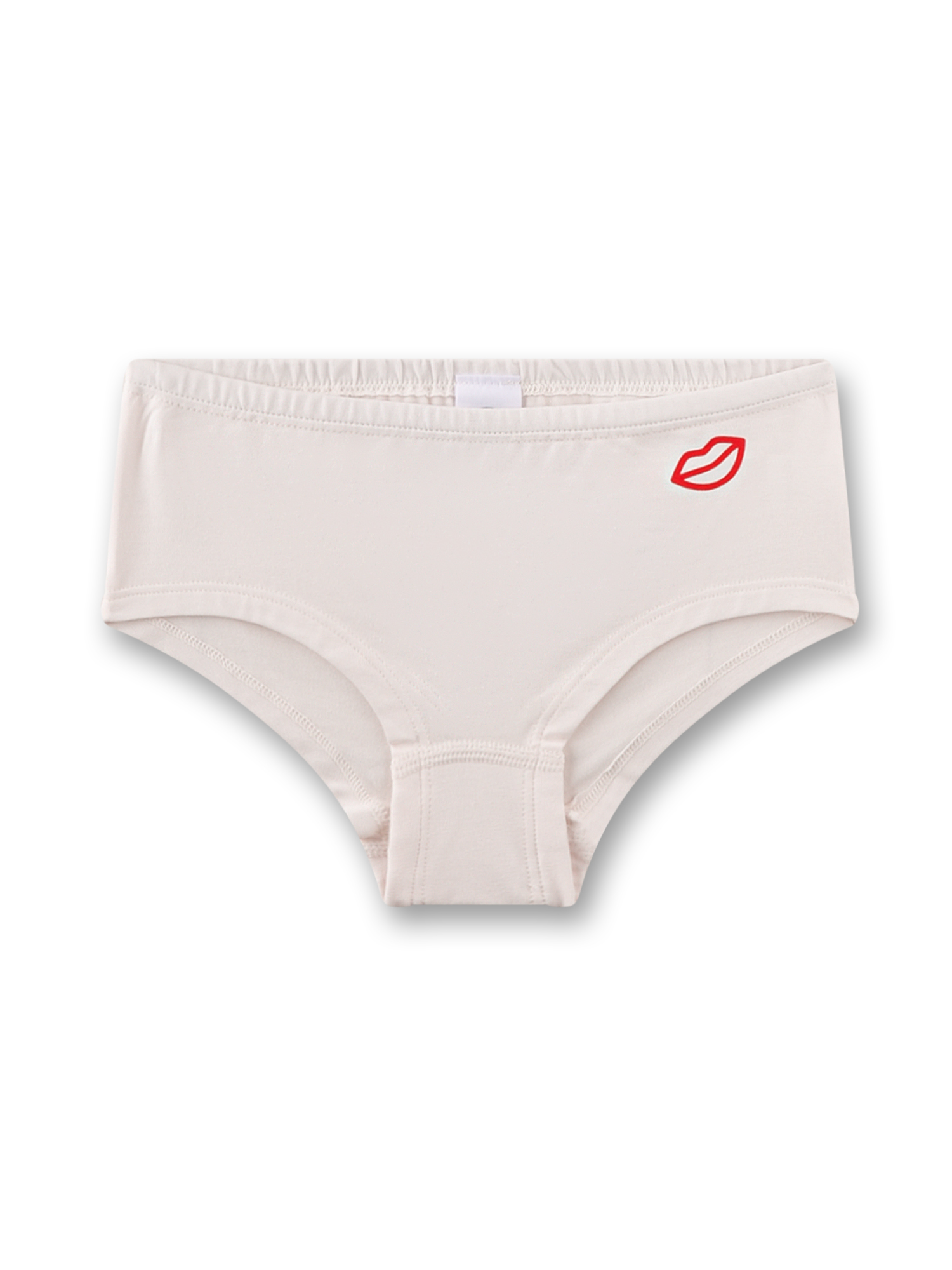 Mädchen-Hipster beige Lippe