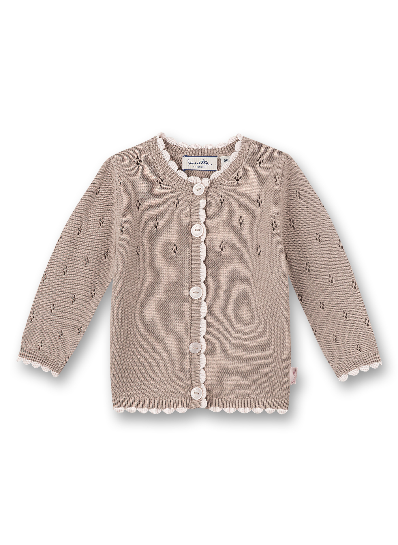 Mädchen-Cardigan Braun Lovely Teddy