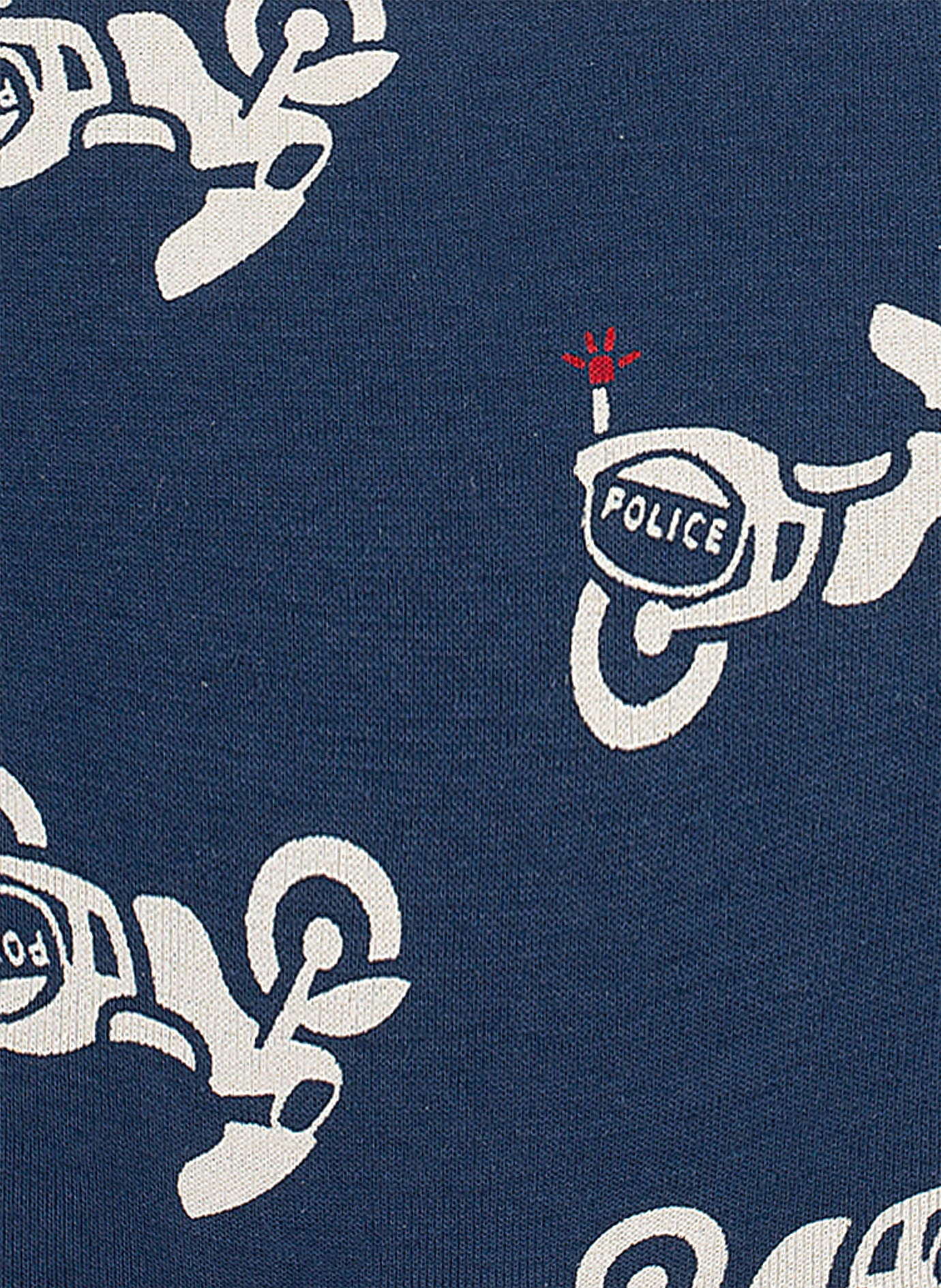 Jungen-Hipshorts Blau Police
